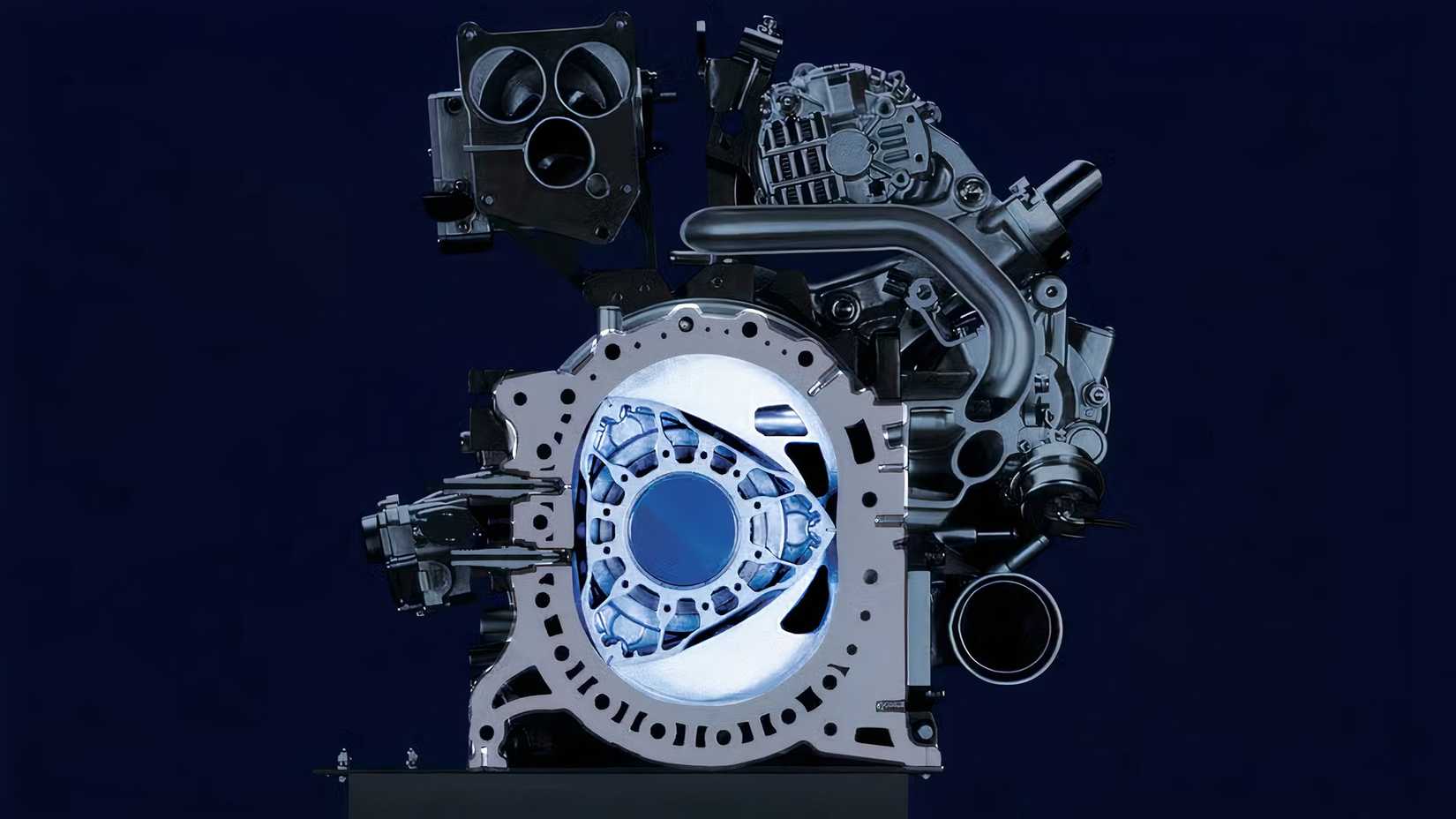 Small Rotation Engine How The Rotary Engine Works