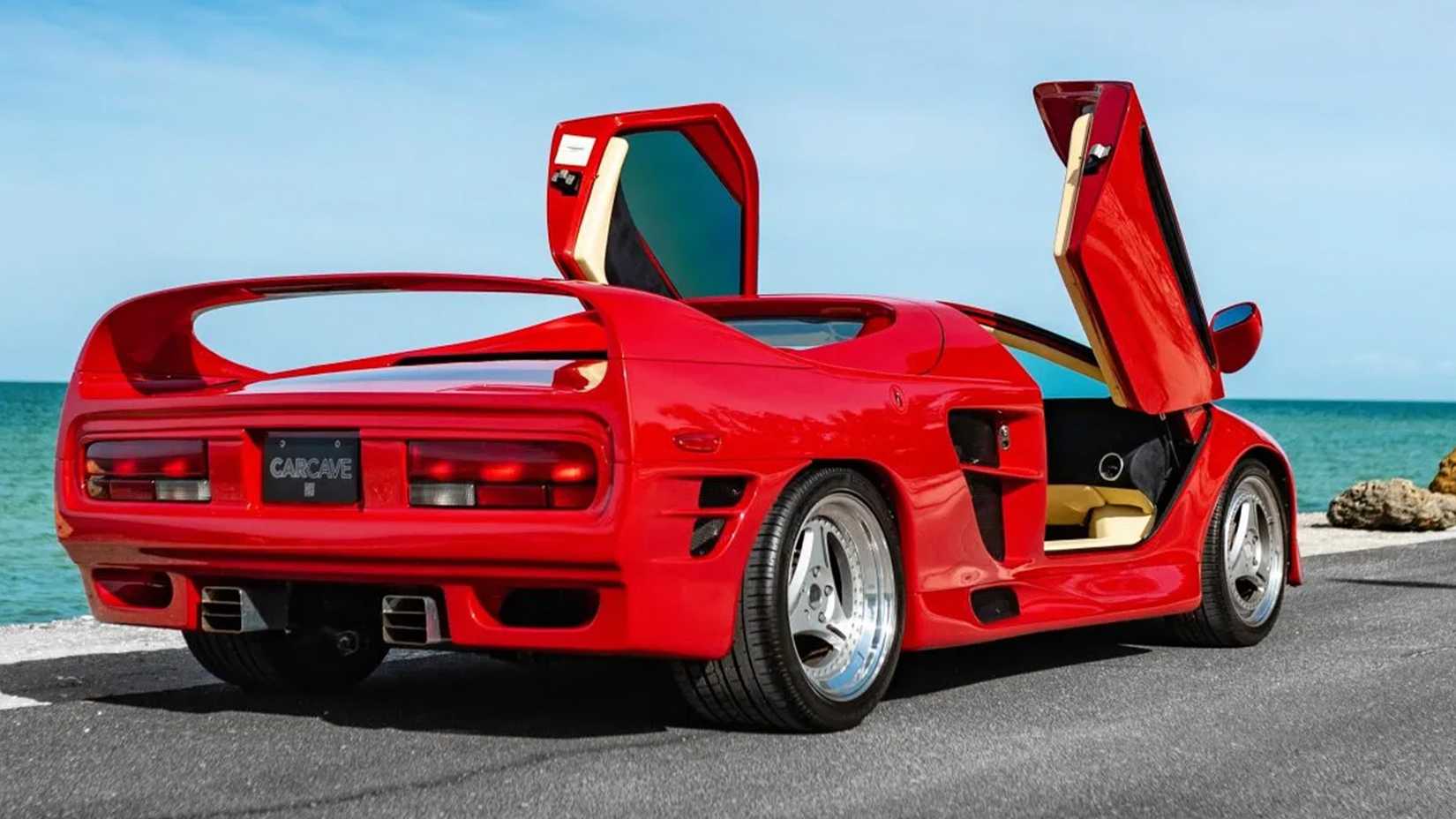 Vector M12 Rear Vector M12: The Last American Manual V12 Supercar Ever Made