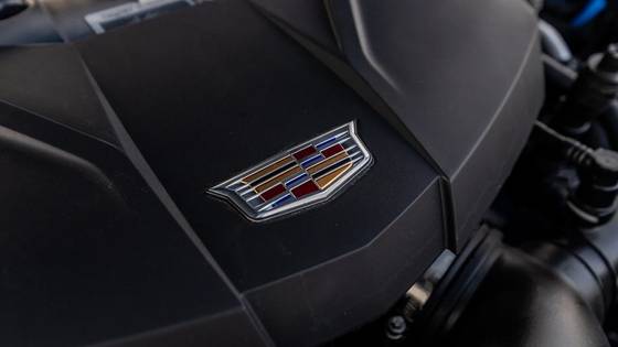 The Last True American V8 - 2024 Cadillac CT5-V Blackwing Badge On Engine Cover