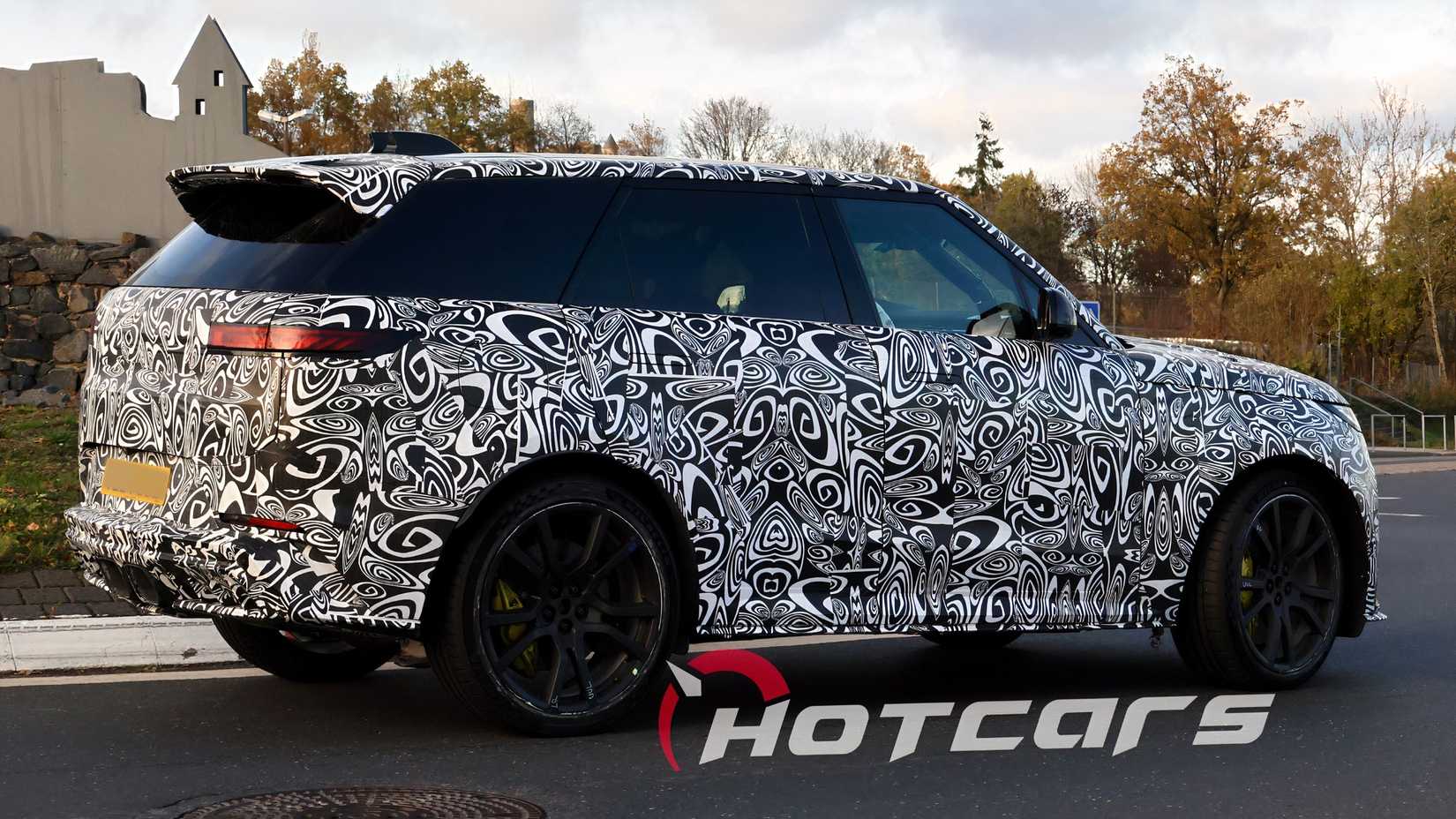 2027 Range Rover Sport SV Spotted Testing With New Center Exhaust
