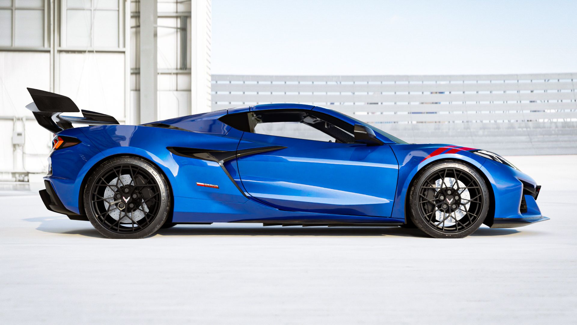 2027 C8 Grand Sport Corvette Design Render