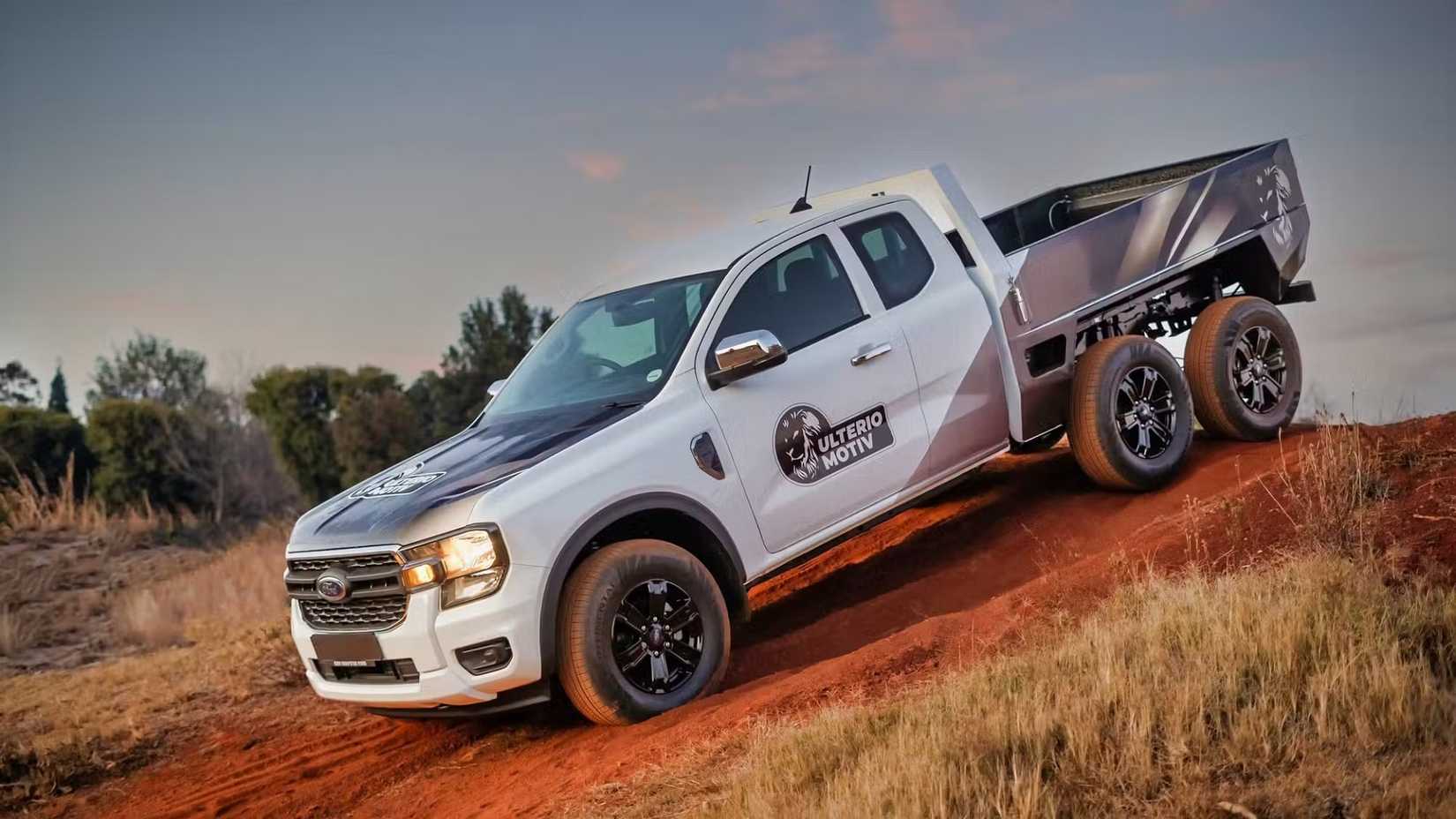 This Ford Ranger 6x4 Adds An Extra Axle And A Whole Lot Of Payload