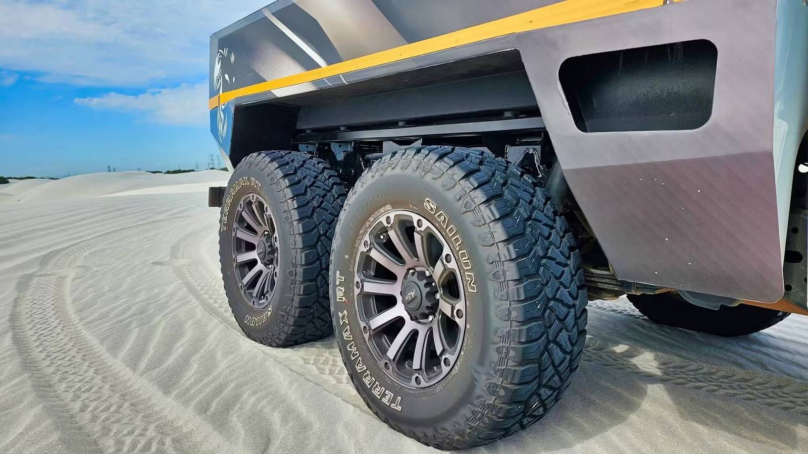 This Ford Ranger 6x4 Adds An Extra Axle And A Whole Lot Of Payload