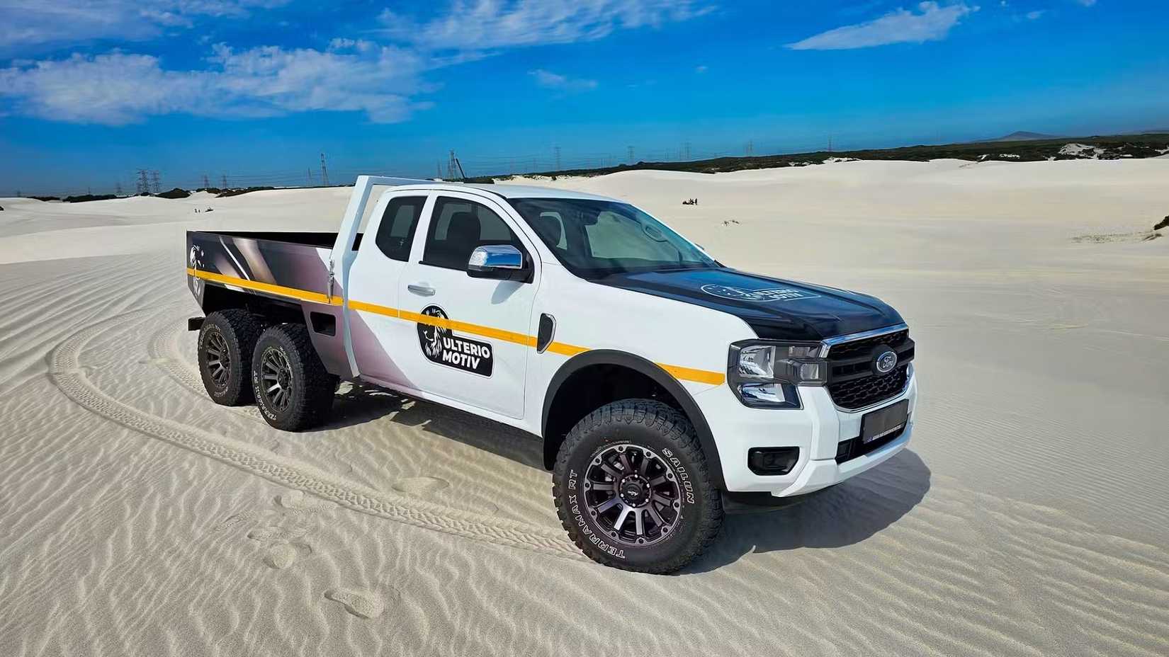 This Ford Ranger 6x4 Adds An Extra Axle And A Whole Lot Of Payload