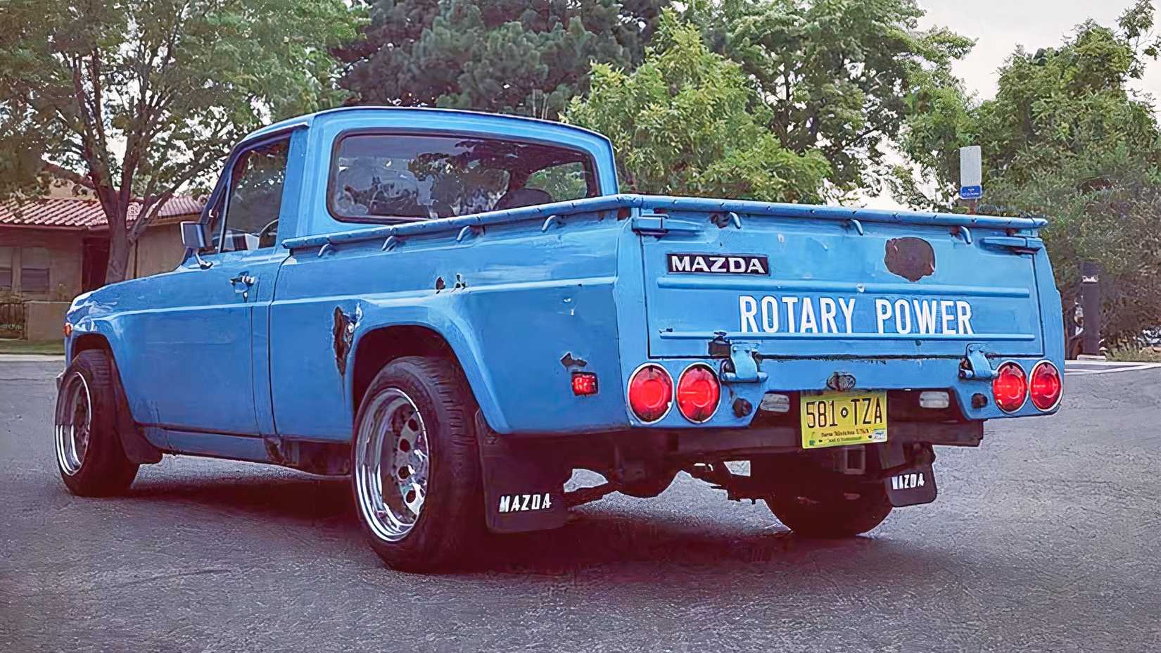 Repu Mazda REPU: The Only Rotary Pickup Ever Sold In America