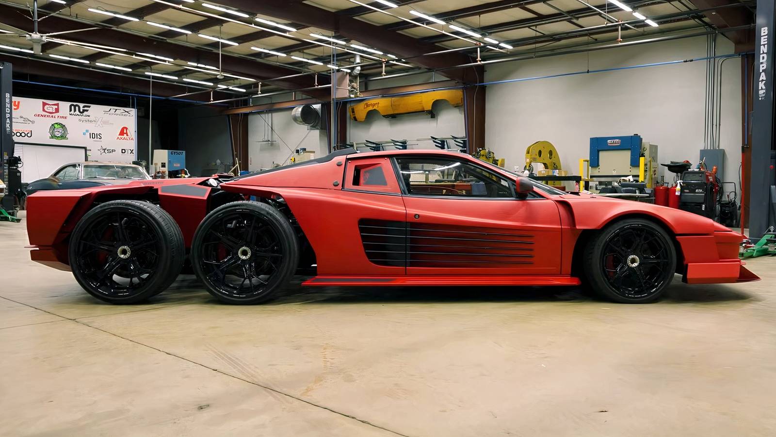 1,200-HP 6x6 Ferrari Testarossa Build From Gas Monkey Garage Explained
