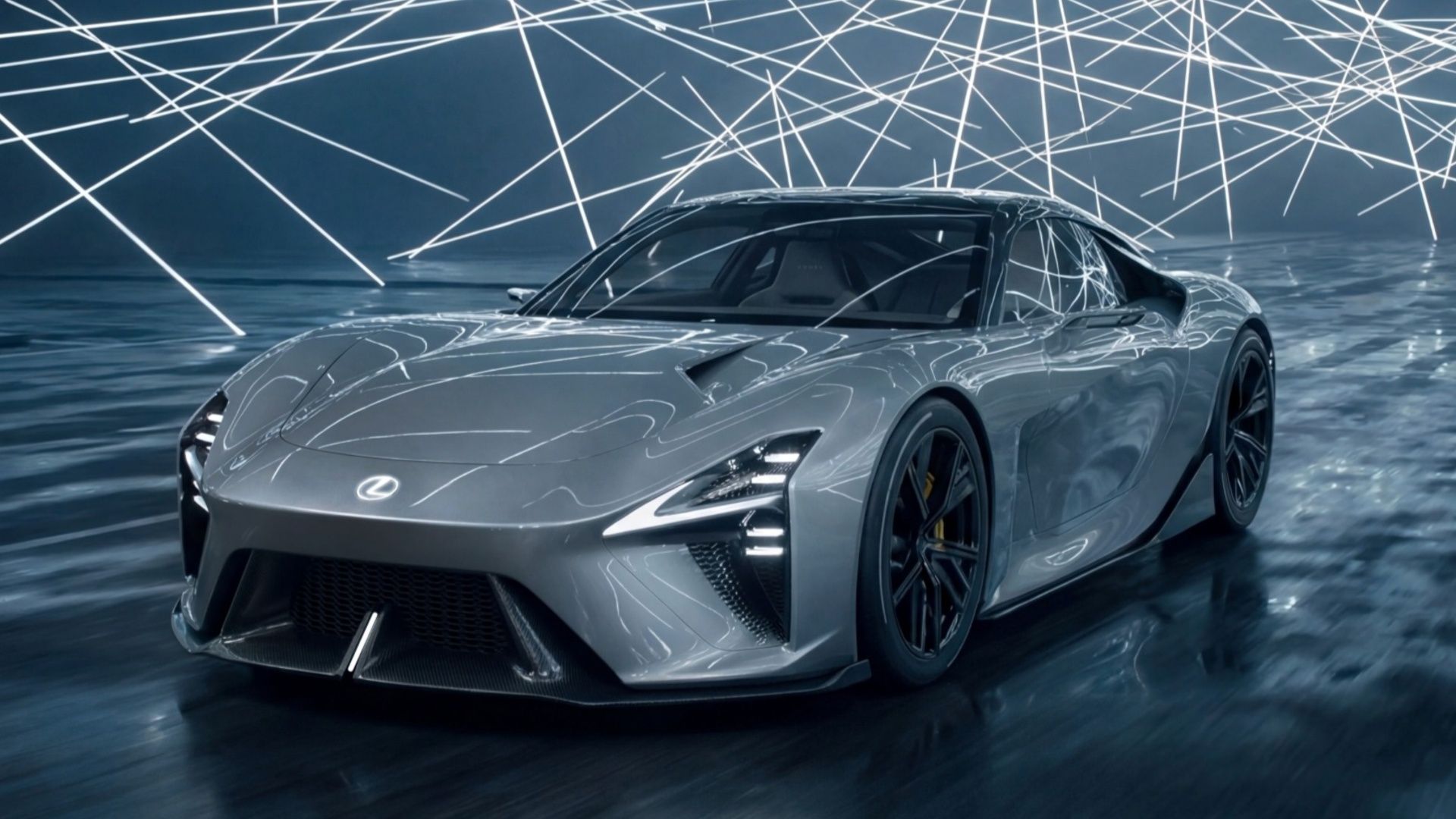 Lexus Unveils All-Electric LFA Concept With Breakthrough Supercar
