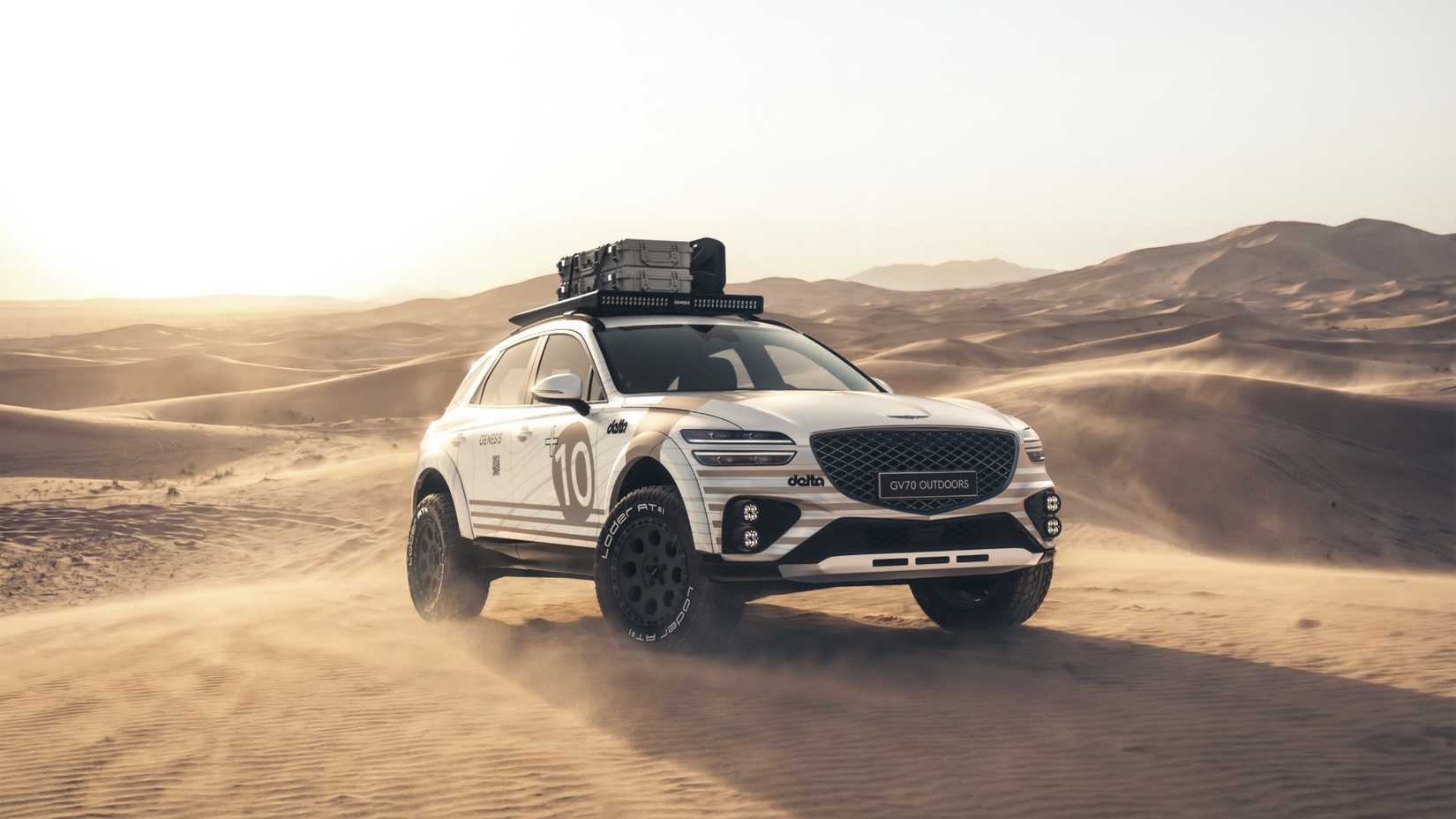 Genesis Launches New X Scorpio Concept Rally Car With 1,100 HP V8 Engine