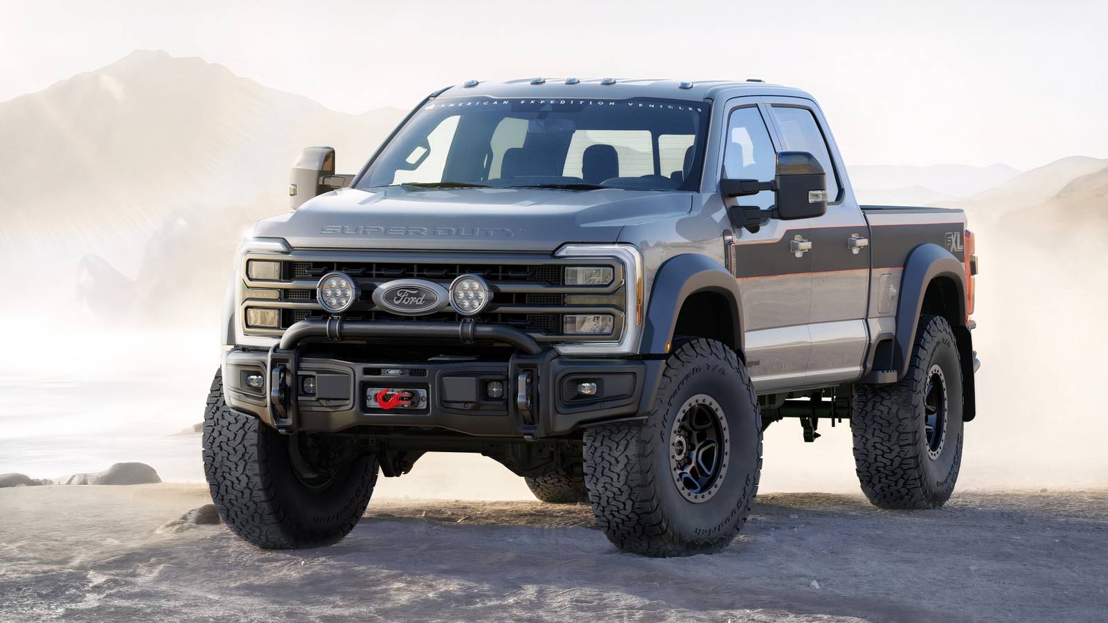 AEV FXL Program Engineers A Ford Super Duty To Run 40-Inch Tires
