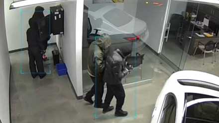 Thieves Stealing Cars From Ontario Dealer