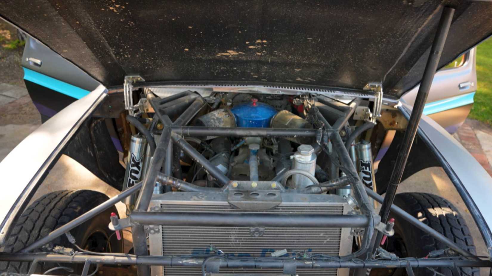 Sorry Ford Nuts, This F-100 Pre-Runner Is Actually A Chevy Underneath