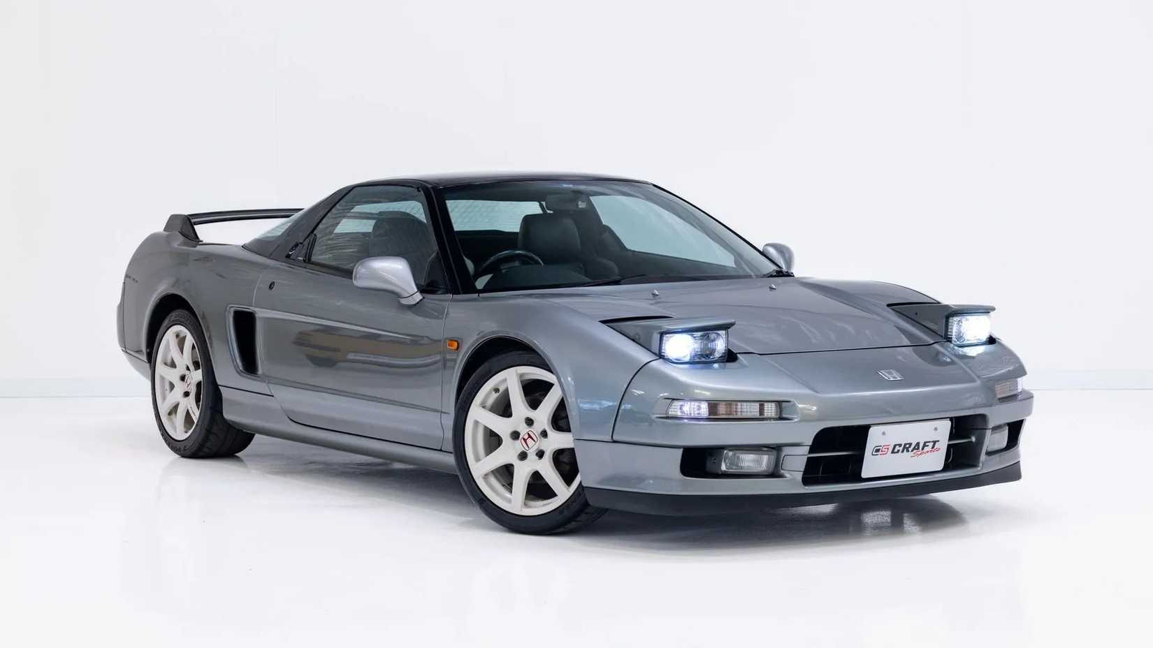 1992 Honda NSX Front Three Quarter With Pop-up Headlights