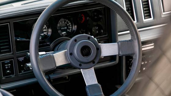 1987 Buick GNX Steering wheel