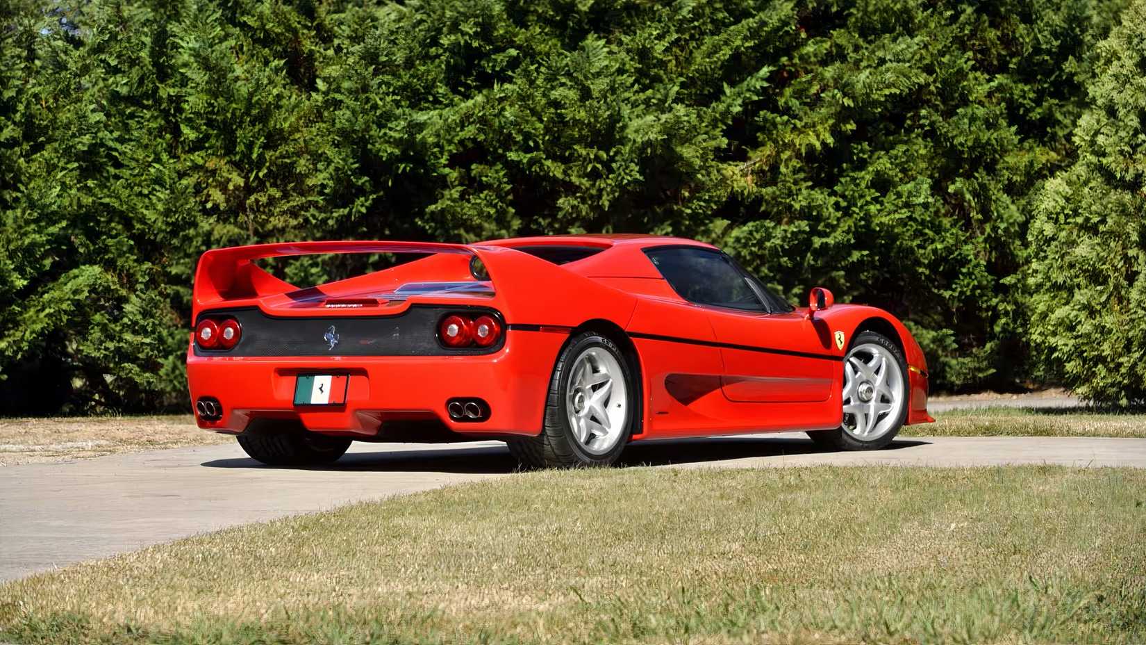 2005 F50 Rear Picture The Ferrari That Flopped Is Now Worth More Than A New One