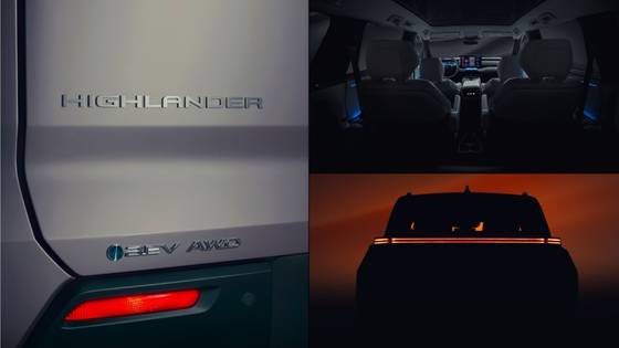 2027 Toyota Highlander teasers