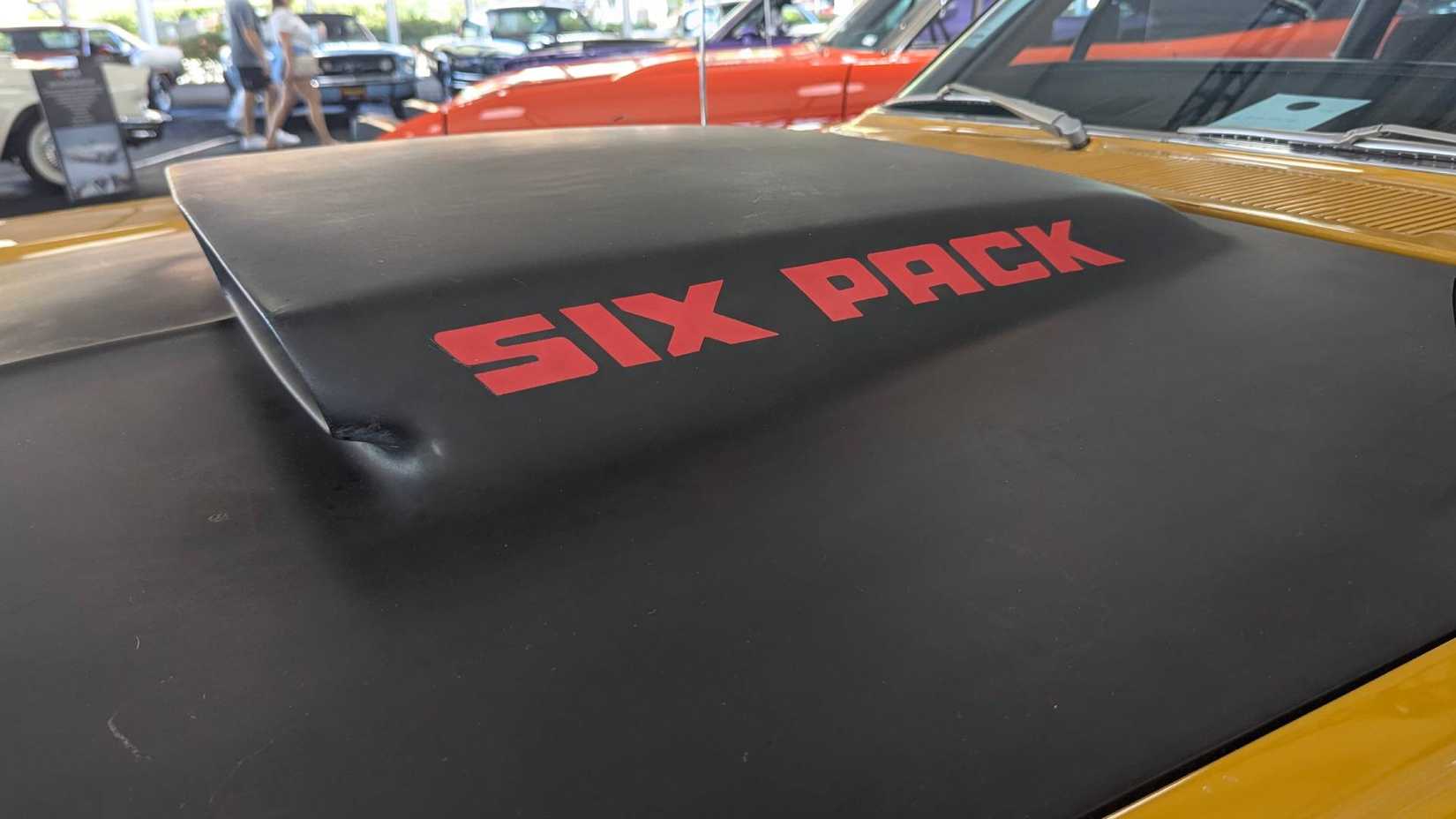 Terrific Mopar 6 Pack Hood Scoop Pictures