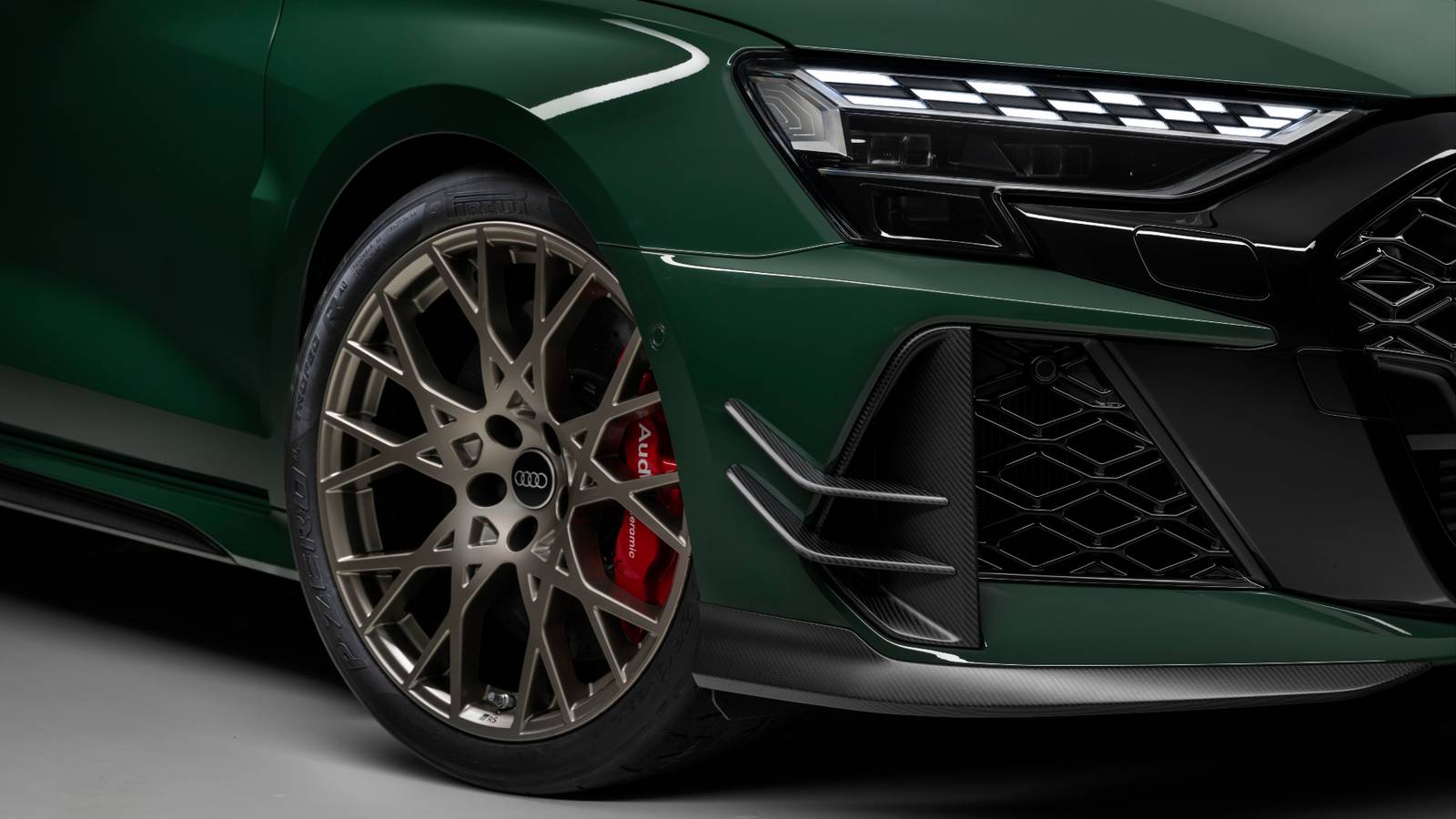 Audi Reveals 400-HP RS 3 Competition Limited Celebrating Five Cylinders
