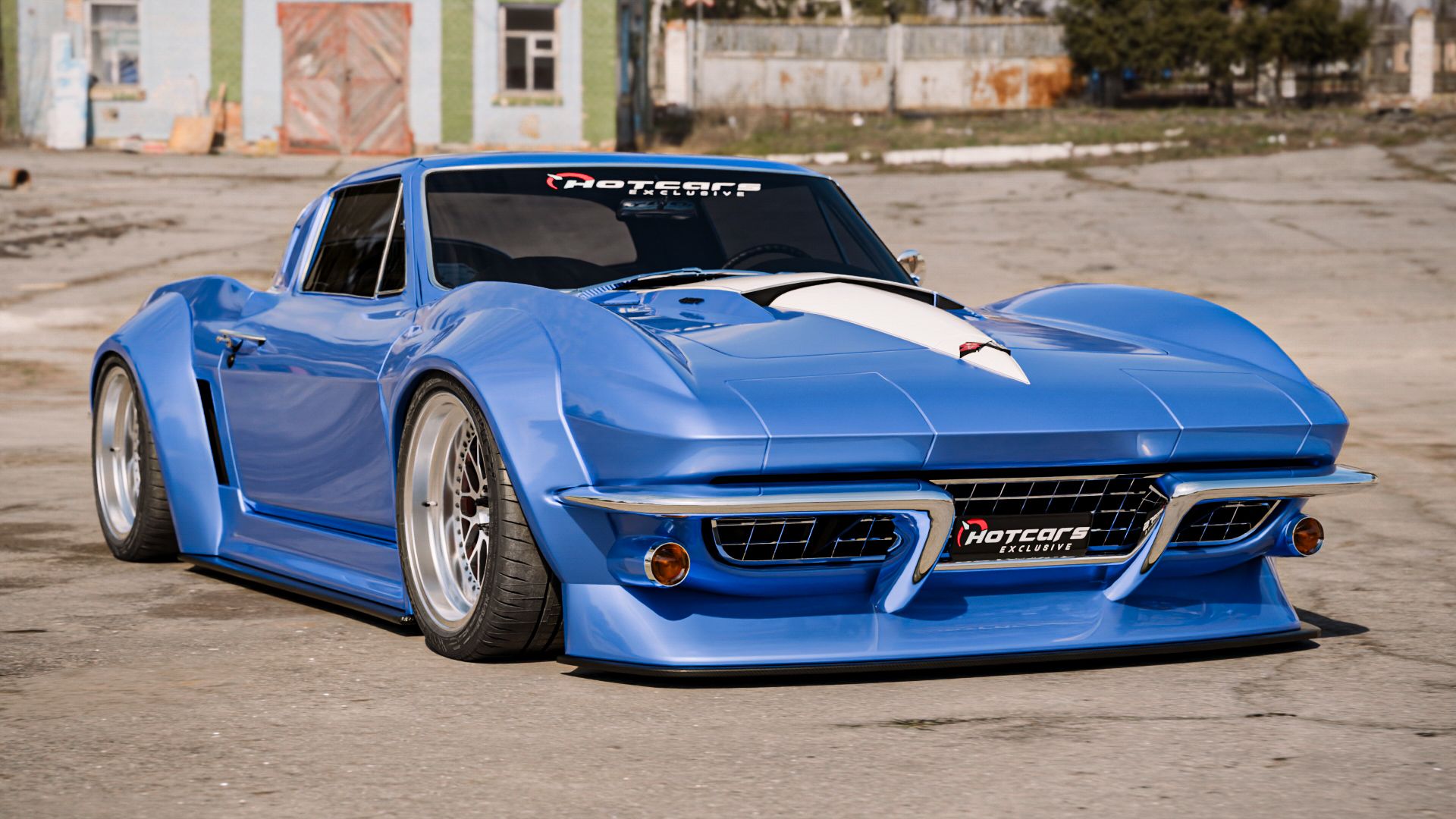 This Wild '67 Sting Ray Gets A Mid-Mounted LT2 V8 That Will Shock