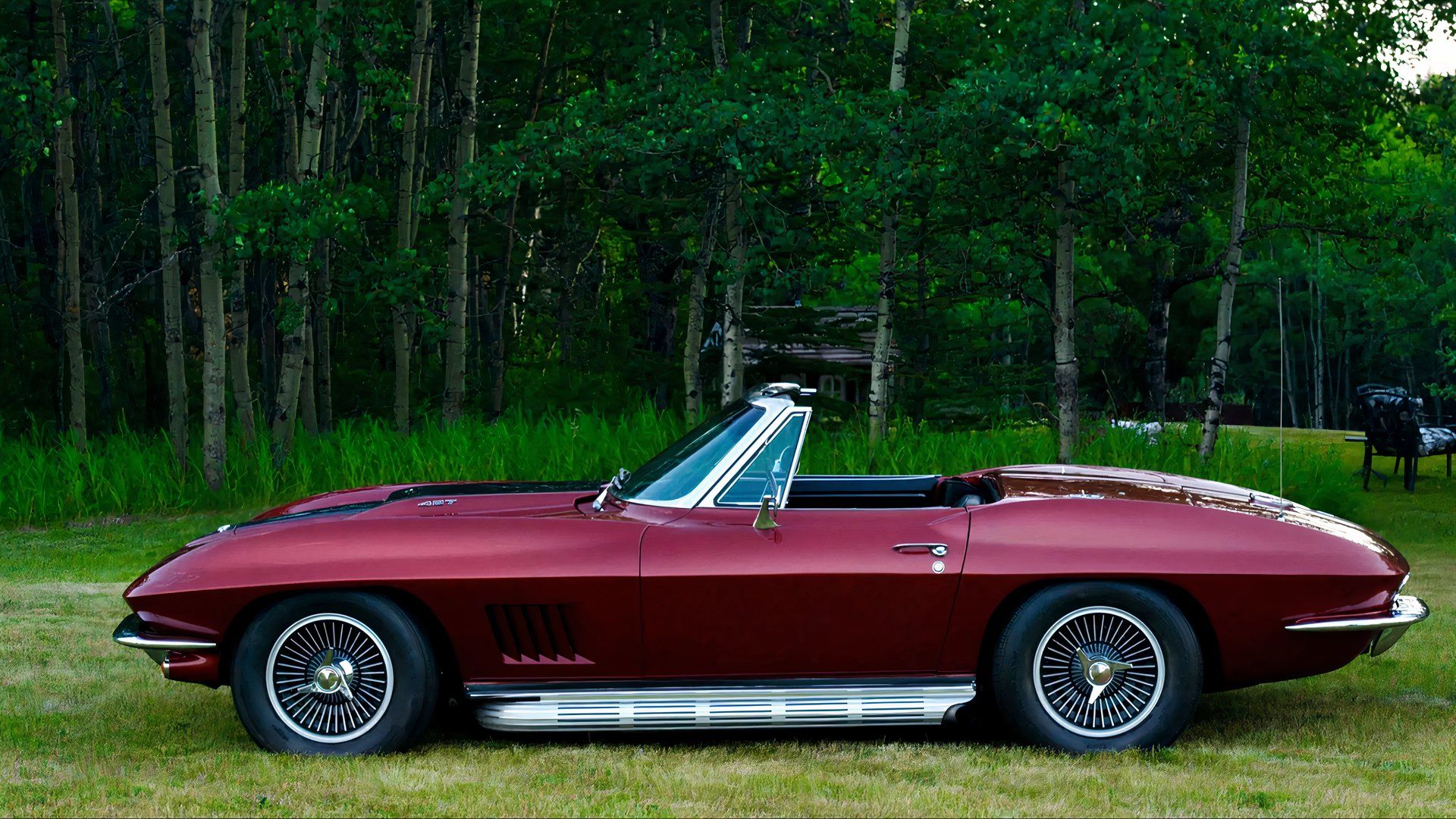 Jay Leno Drives An Insanely Powerful Corvette Chevy Sold Cheap