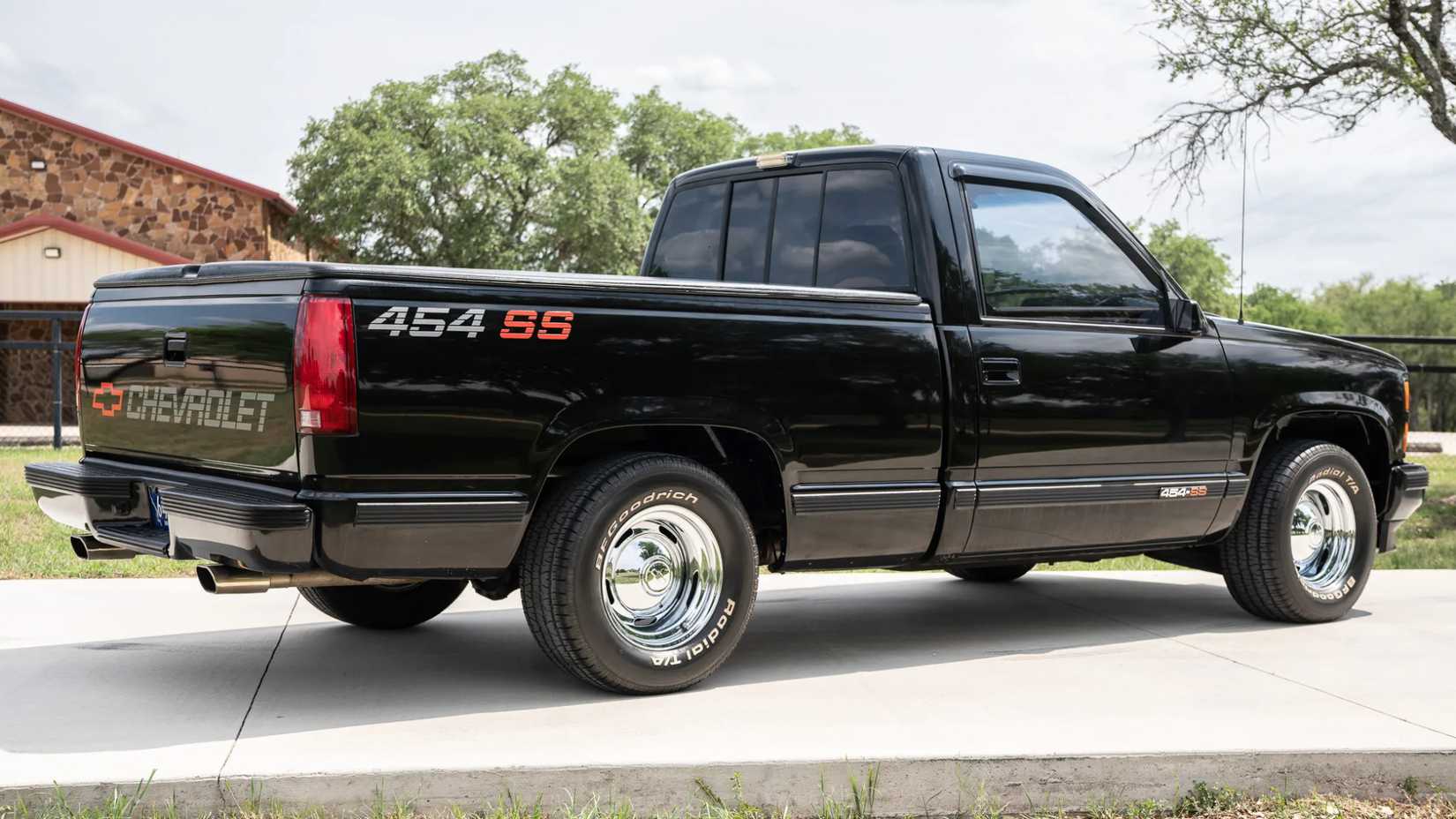454 Ss Rear End Chevy's Big Block Work Truck Now Commands Six Figures At Auction