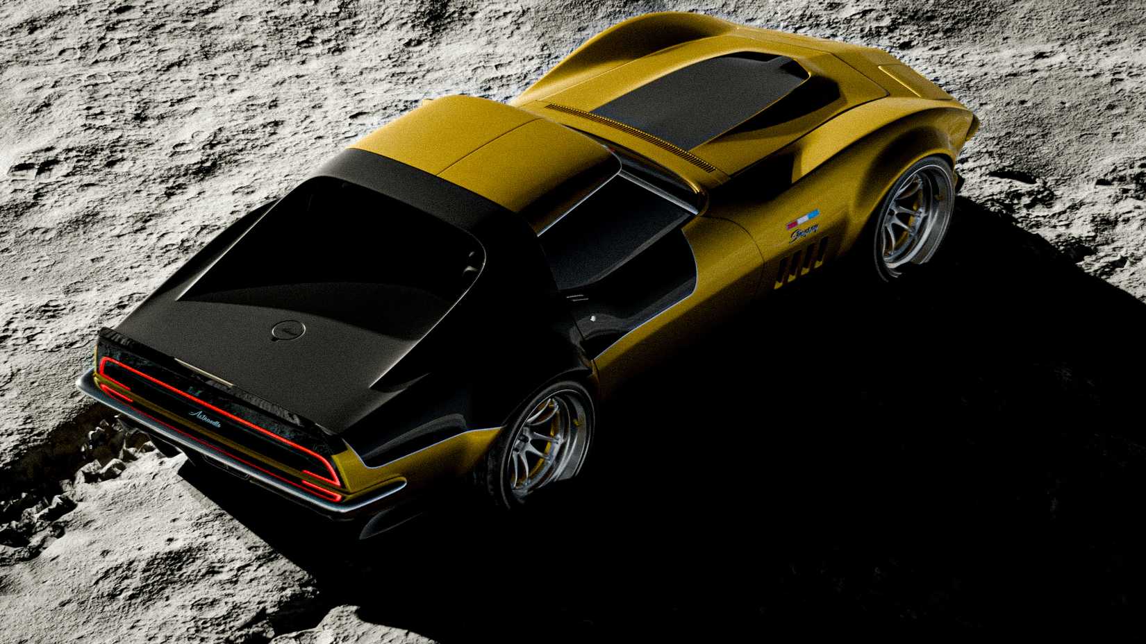 This Reimagined 1969 Corvette Astrovette Restomod Celebrates Artemis II ...