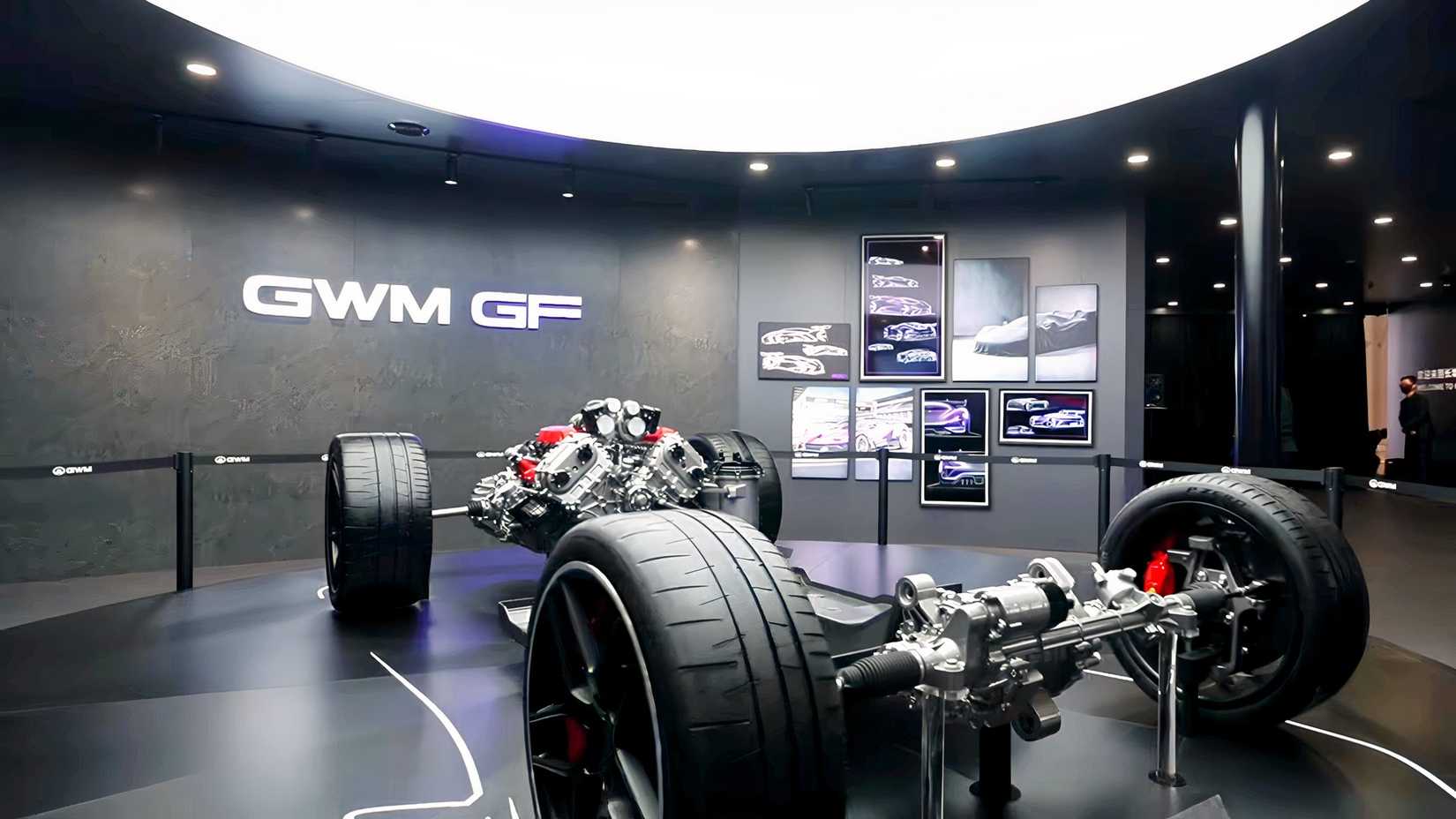 GWM Reveals 1,184-HP V8 Hybrid Supercar Platform