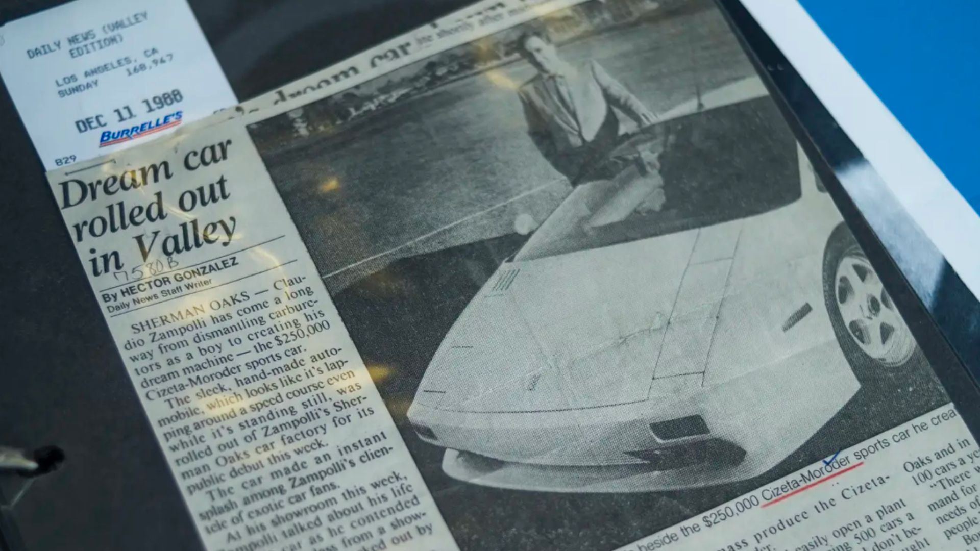 This Rare Supercar Hides A Sideways V16 And Countach DNA