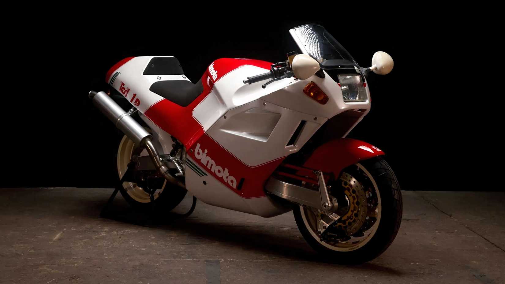 This Italian-Designed Motorcycle Came With A Tiny V8 Engine
