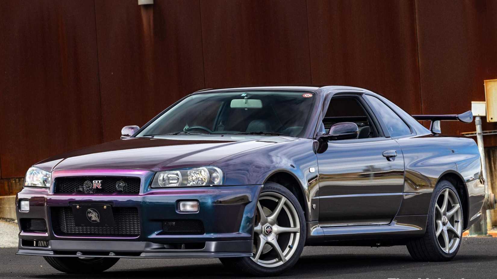 Midnight Purple Nissan GT-R R34 For Sale