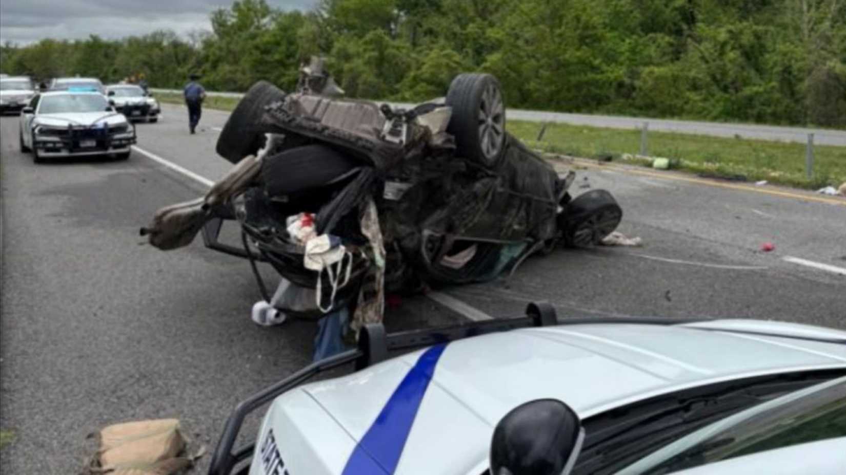 Chevy Malibu Loses Control And Crashes At More Than 140 MPH