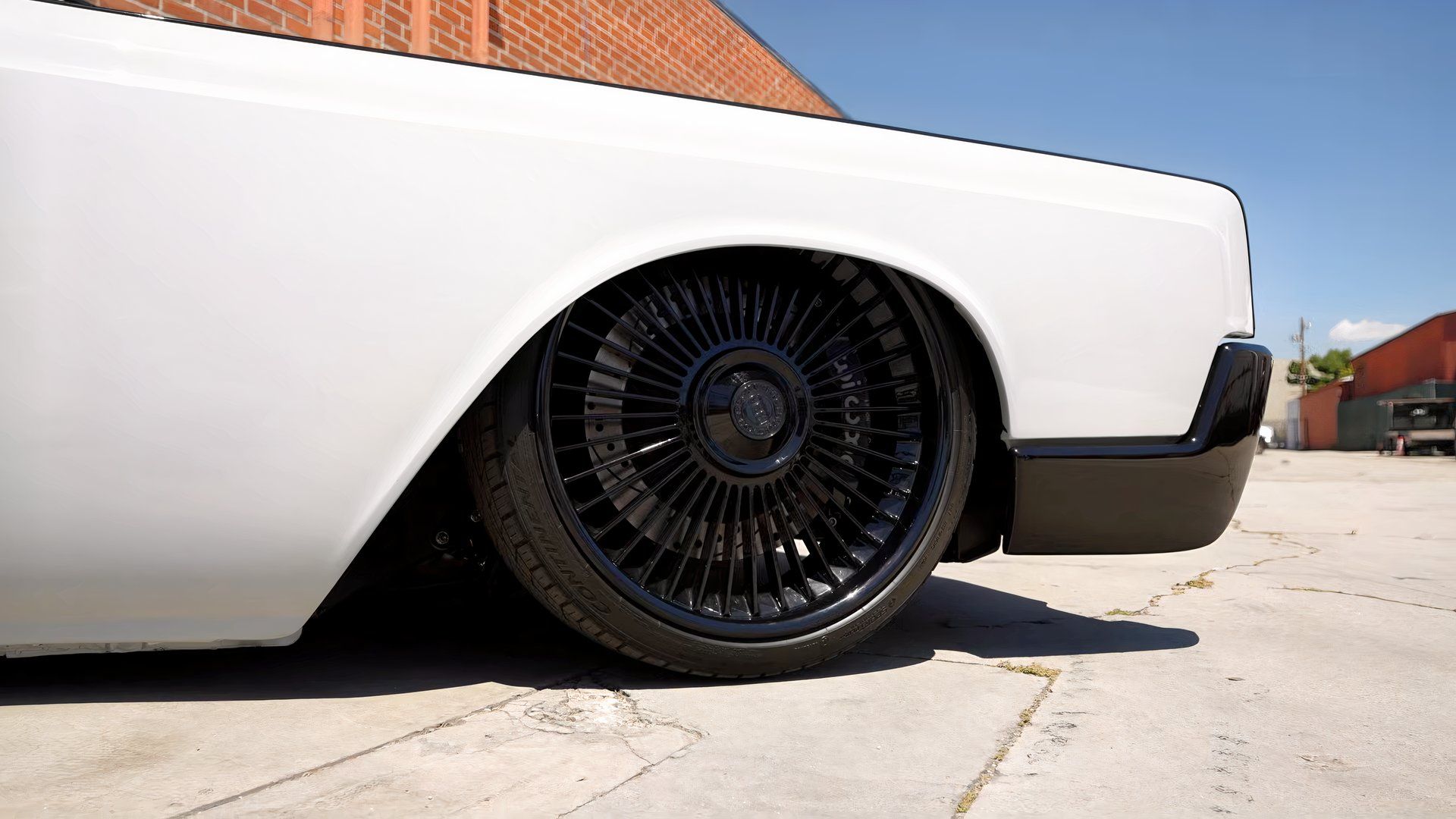 Coyote-Swapped 1967 Lincoln Continental Convertible Is A Slammed
