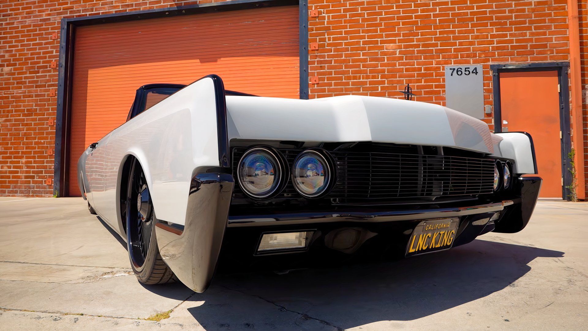 Coyote-Swapped 1967 Lincoln Continental Convertible Is A Slammed