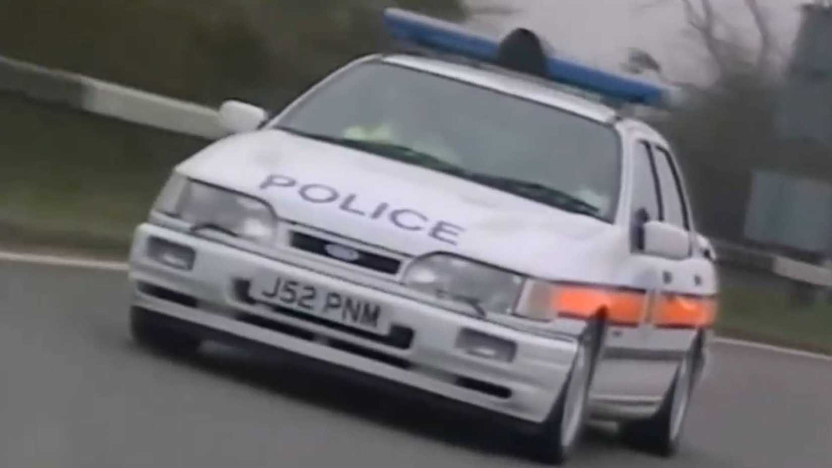 Sierra Cosworth Police Car
