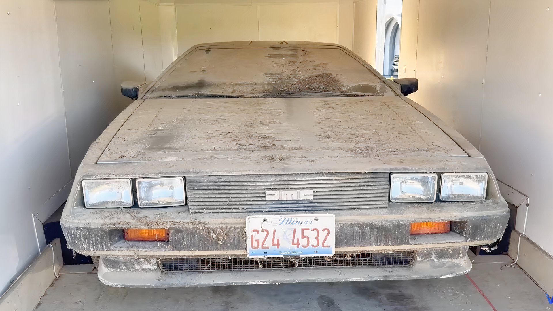 Family's Forgotten DeLorean Gets An Incredible Comeback After