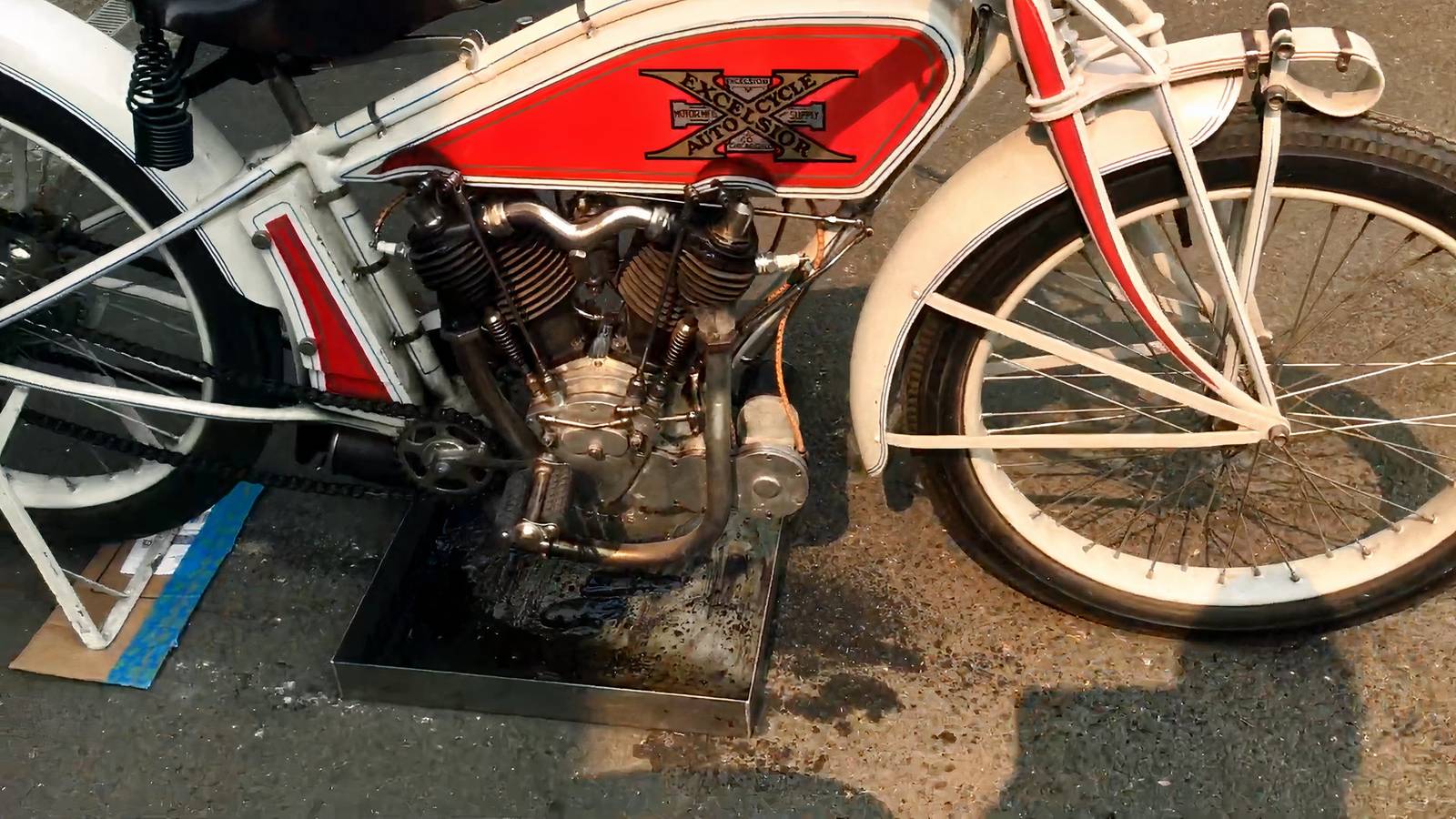 バイスクル ビンテージ 1904〜1913 auto No.2 1915 Excelsior Big X: The Bike That Made 1,000cc Real