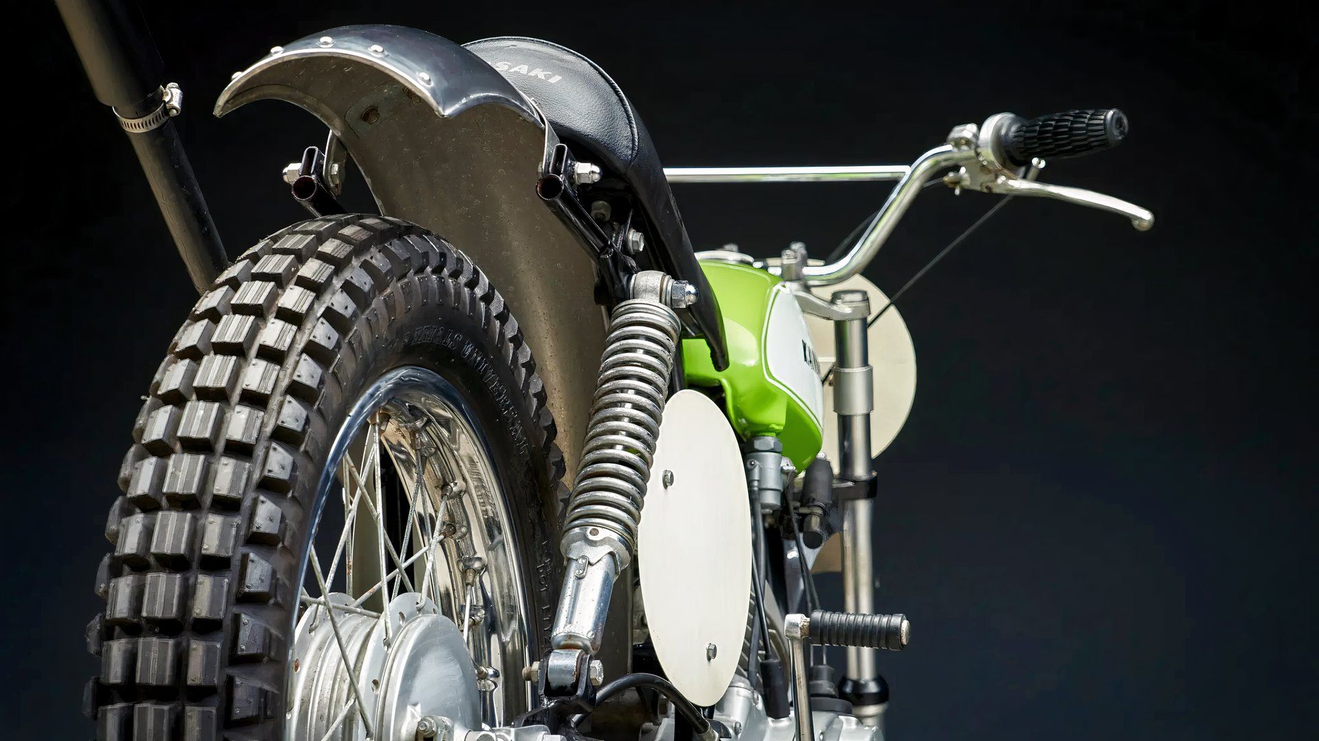 The Forgotten Kawasaki Scrambler That Started The Lime Green KX
