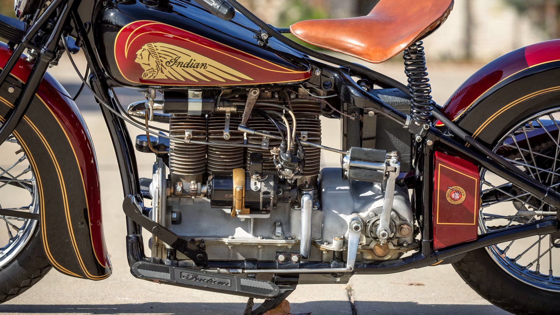 The Time Indian Built A Motorcycle With An Upside-Down Four-Cylinder