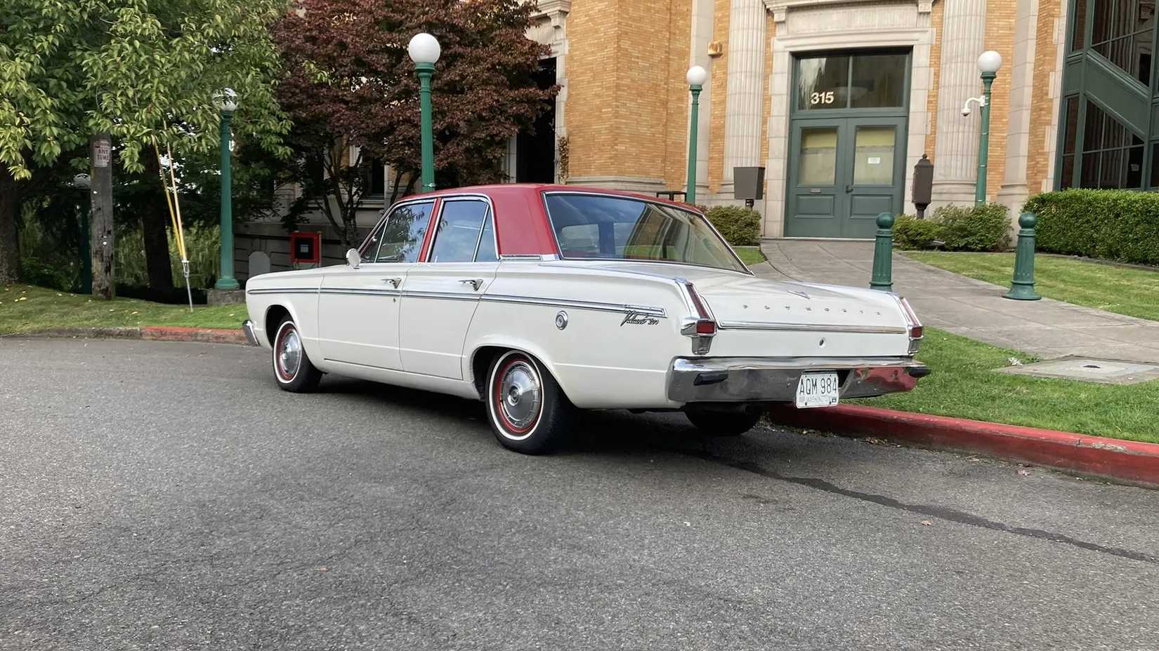 Chrysler Tilted Its Six 30 Degrees To Fit The Valiant, And A Legend ...