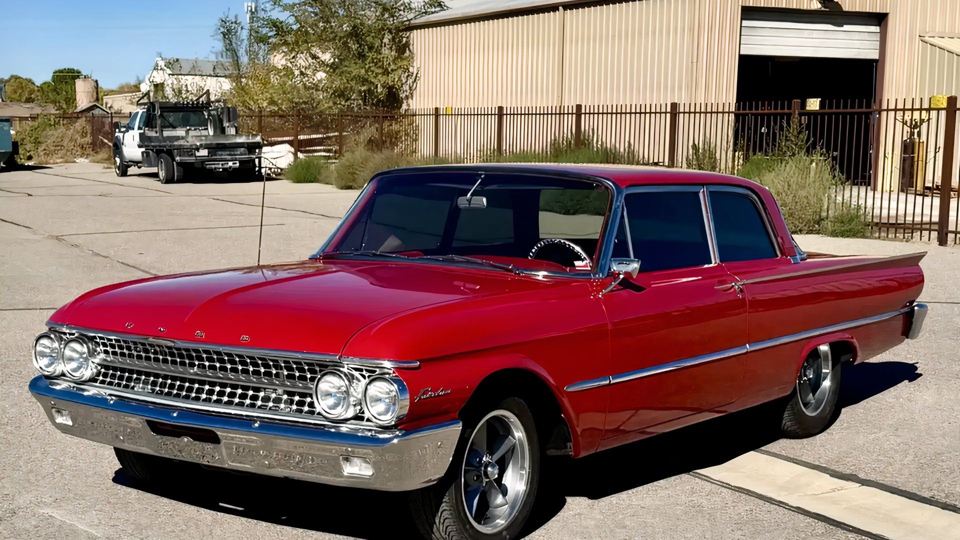 Ford's Boring Taxi-Looking Sedan Was The Original Muscle Car