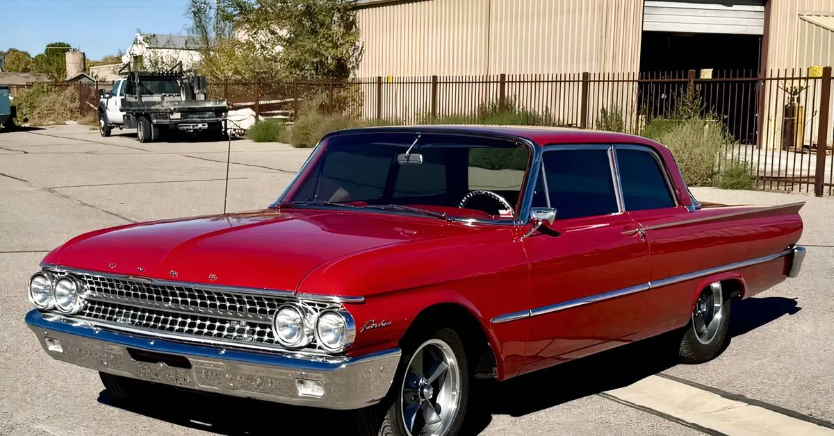 Ford's Boring Taxi-Looking Sedan Was The Original Muscle Car