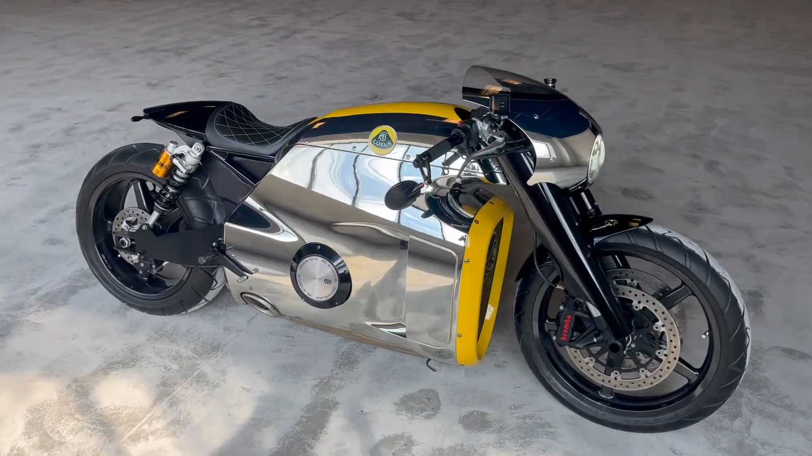 Lotus Built a 200 HP Motorcycle That Looks Like It Came From The Future