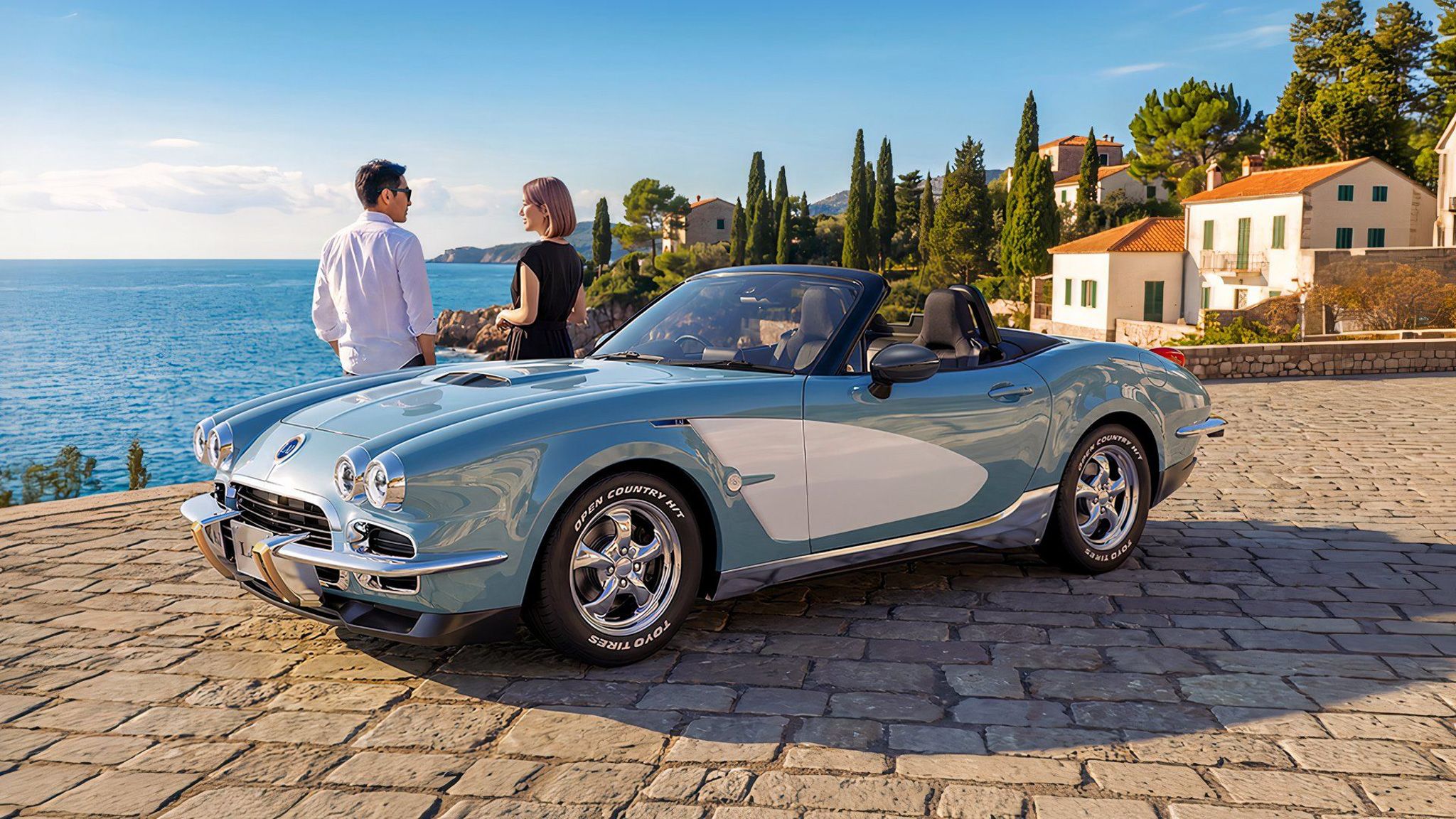 Mitsuoka LA1: C1 Corvette Styling on a Mazda MX-5 Miata