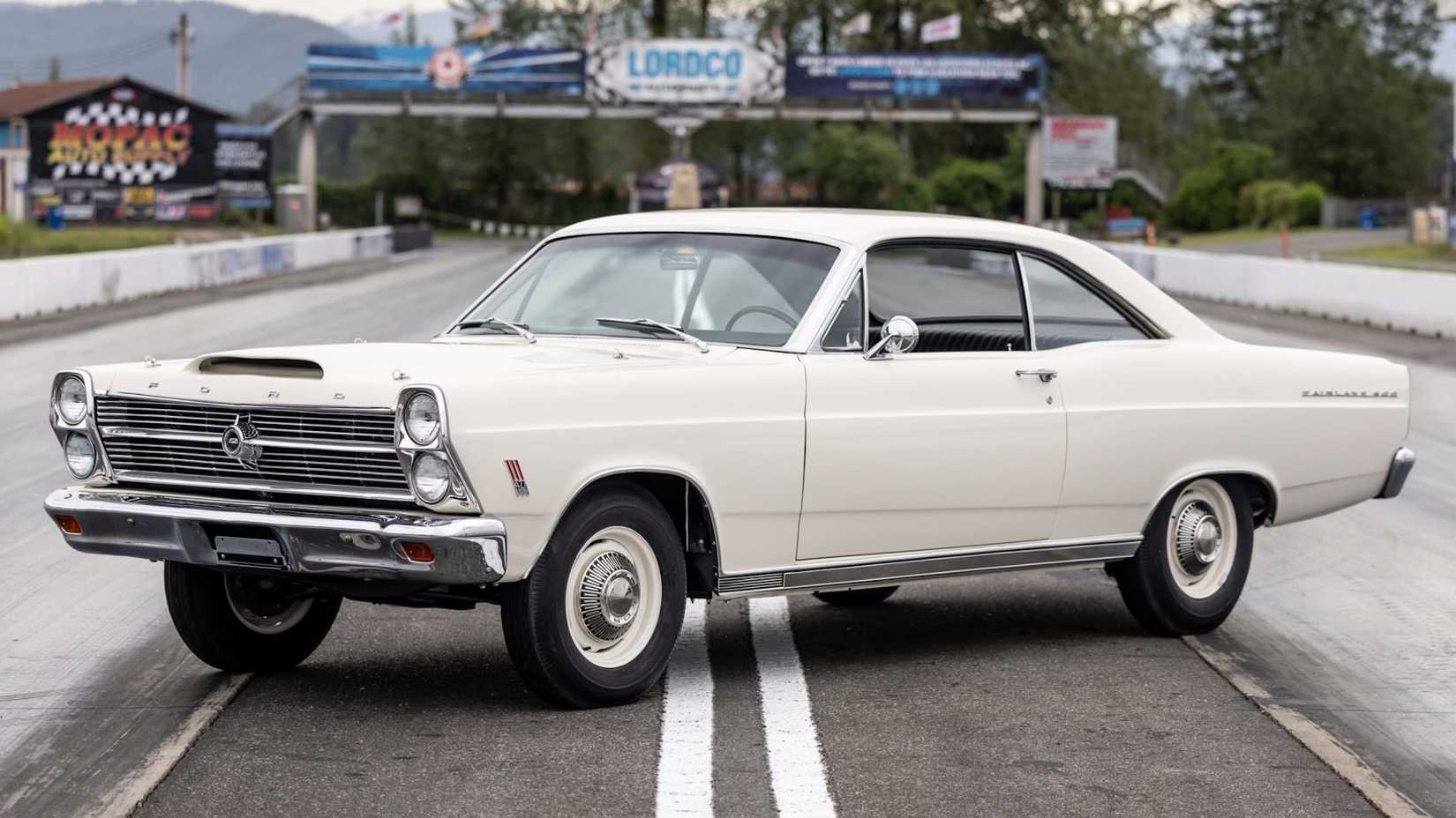 Drag Racer Gas Ronda This Plain White Ford Was Secretly A 425-HP 11-Second Factory Drag Racer