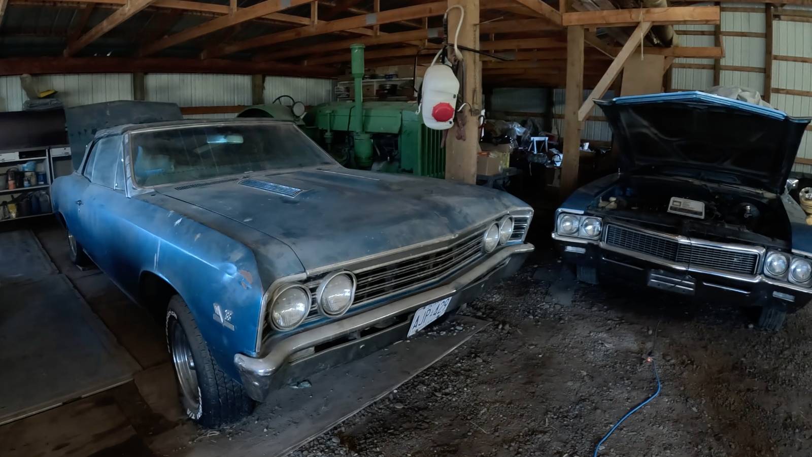YouTuber Scores 1957 Nomad And 1967 Chevelle SS Barn Find During ...