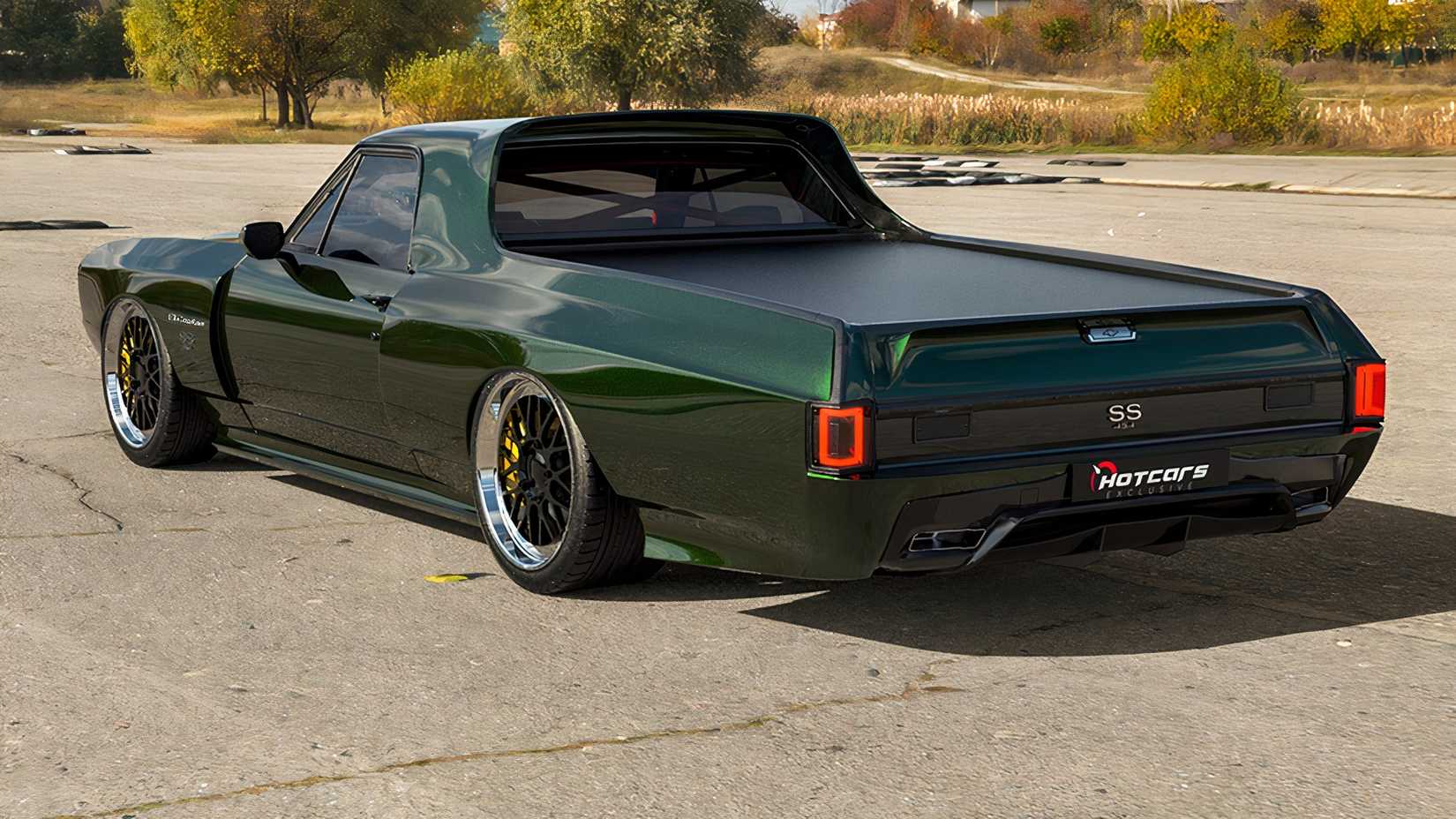 The 2028 Chevy El Camino SS Could Be The Meanest Muscle Truck America's ...