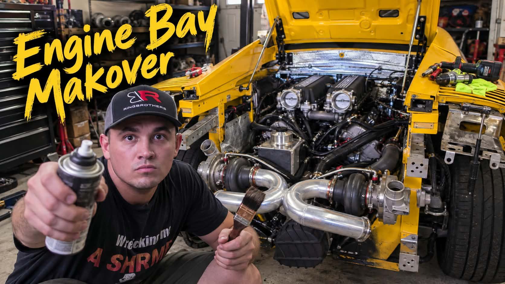 Can We Save This Disastrous Lamborghini Gallardo Engine Bay?