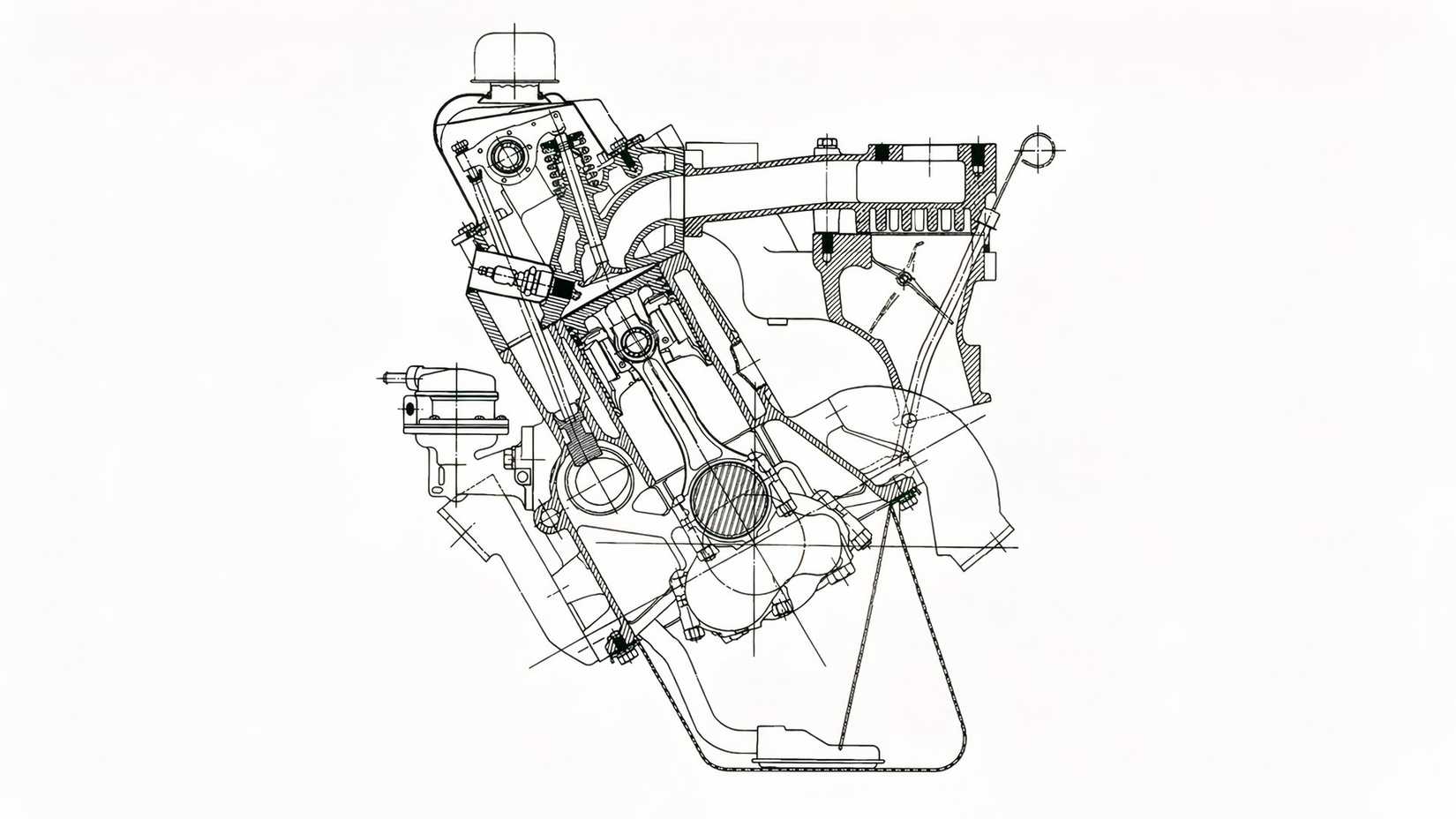 Chrysler Tilted Its Six 30 Degrees To Fit The Valiant, And A Legend ...