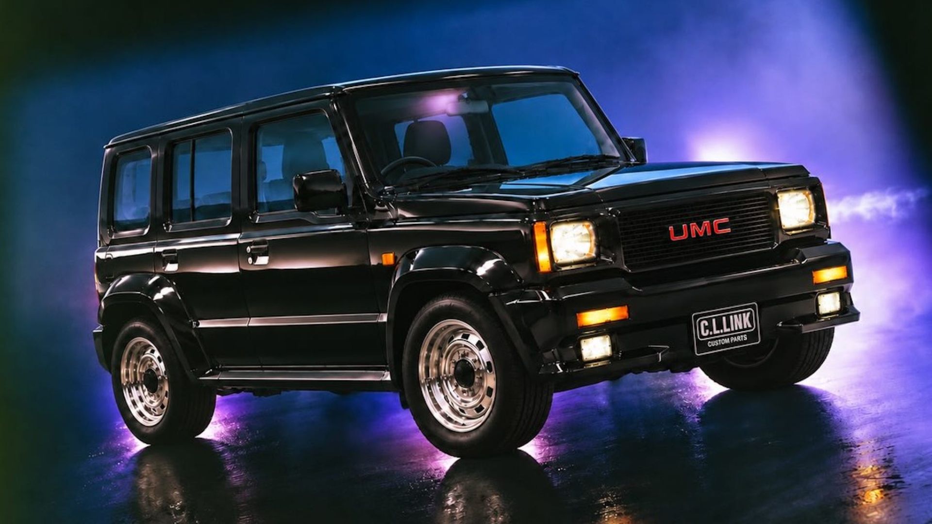 CL Link Suzuki Jimny Modified to look like a GMC Typhoon Front Three Quarter