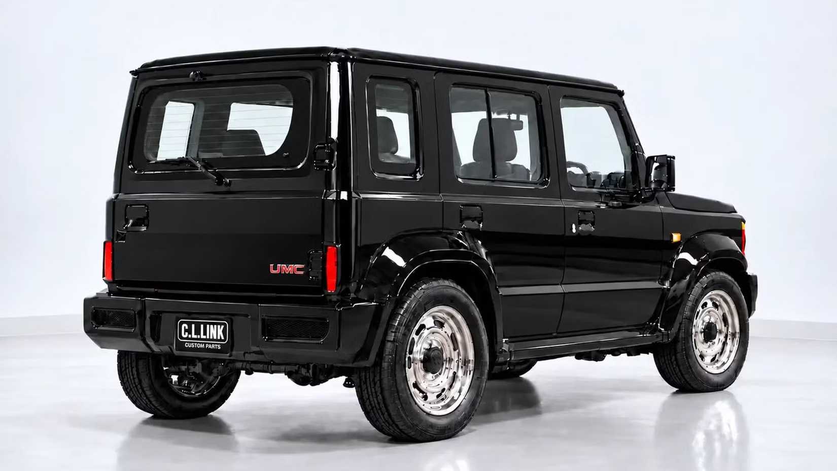 A Japanese Tuner Reshaped The Suzuki Jimny To Look Like A GMC Typhoon ...