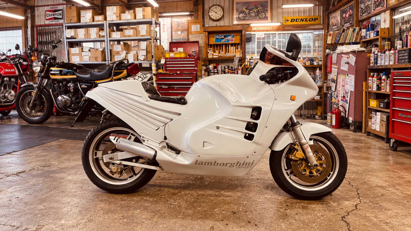 Lamborghini Built A Kawasaki-Powered Superbike That Matched Japan's ...